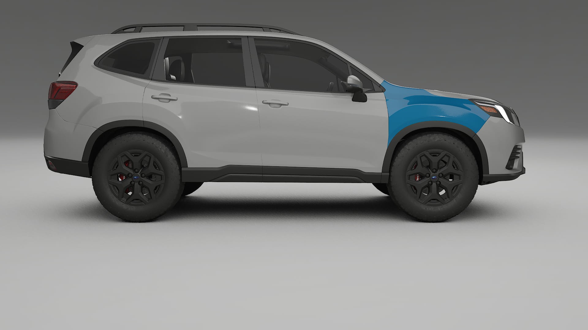 Subaru Forester V SK facelift Lackschutzfolie | CrystalGuard Transparente PPF Komplett-Vorgeschnittener Kit