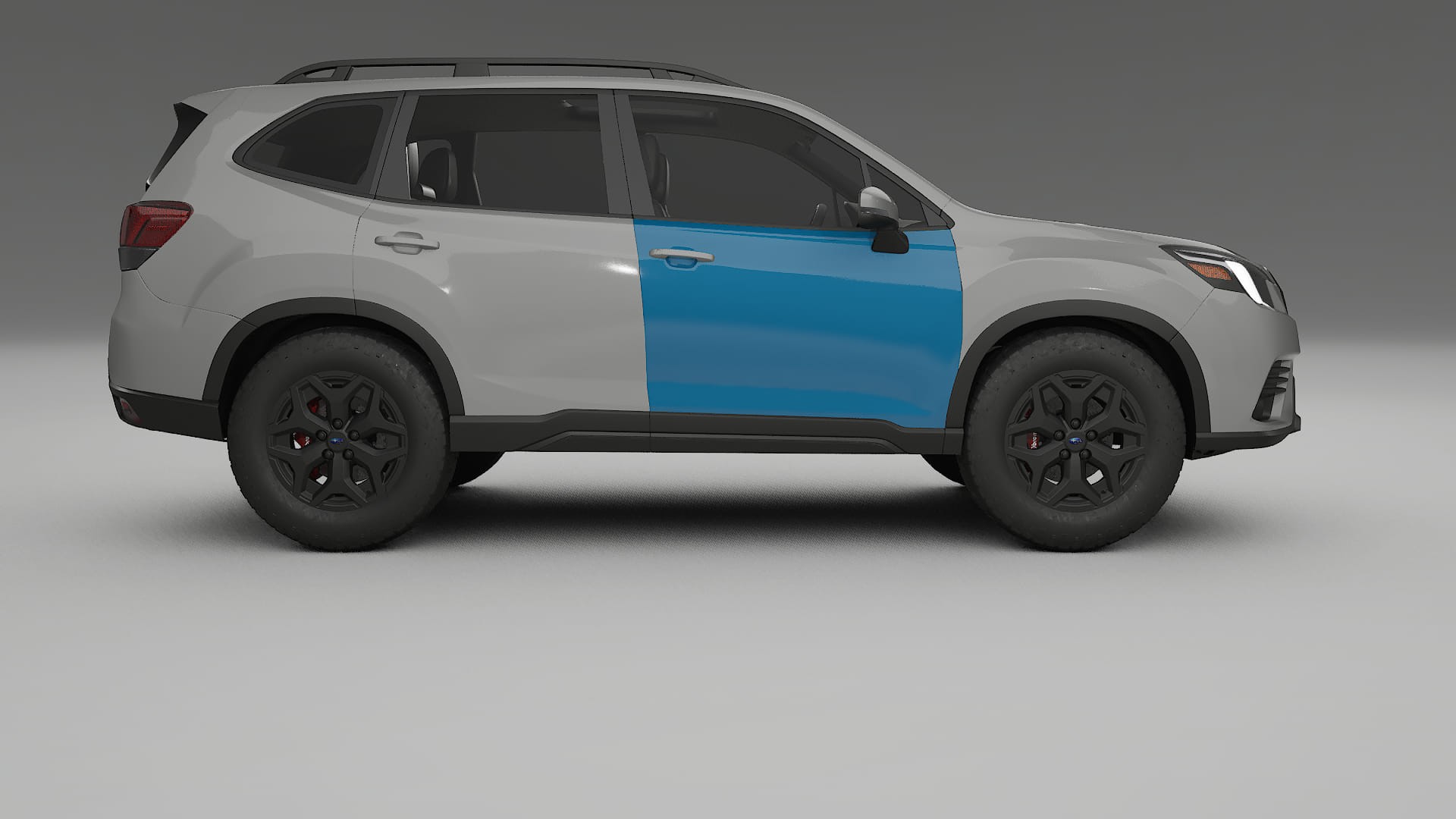 Subaru Forester V SK facelift Paint Protection Film | CrystalGuard Transparent PPF Full Pre-Cut Kit