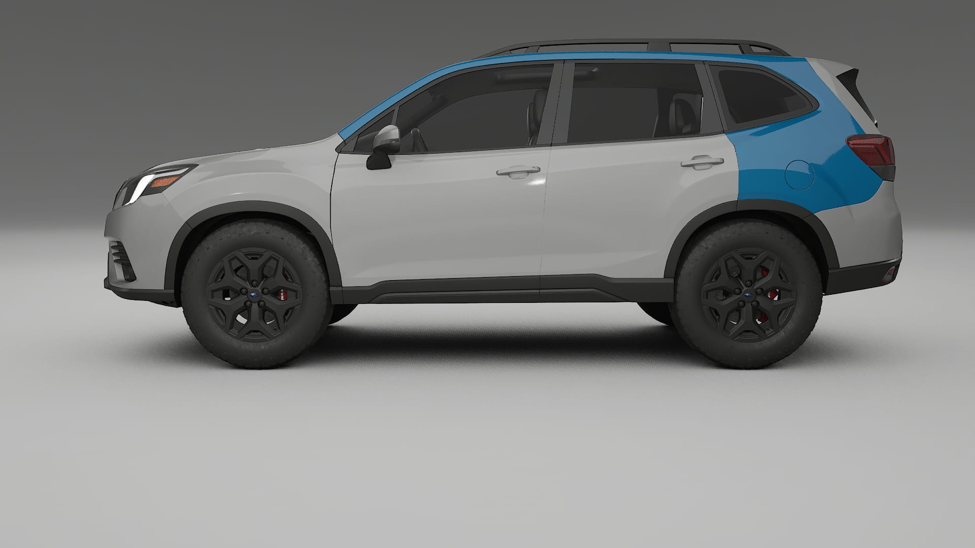 Subaru Forester V SK facelift Paint Protection Film | CrystalGuard Transparent PPF Full Pre-Cut Kit