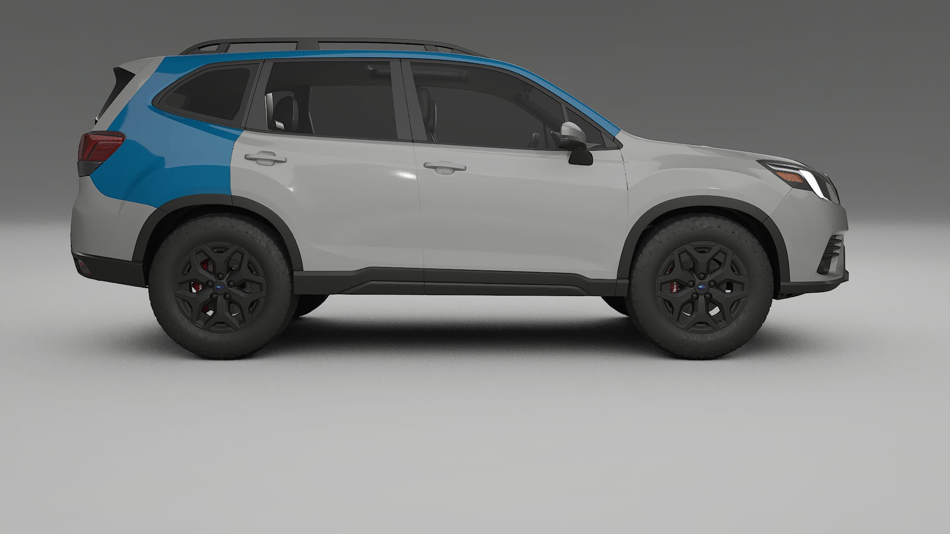 Subaru Forester V SK facelift Lackschutzfolie | CrystalGuard Transparente PPF Komplett-Vorgeschnittener Kit