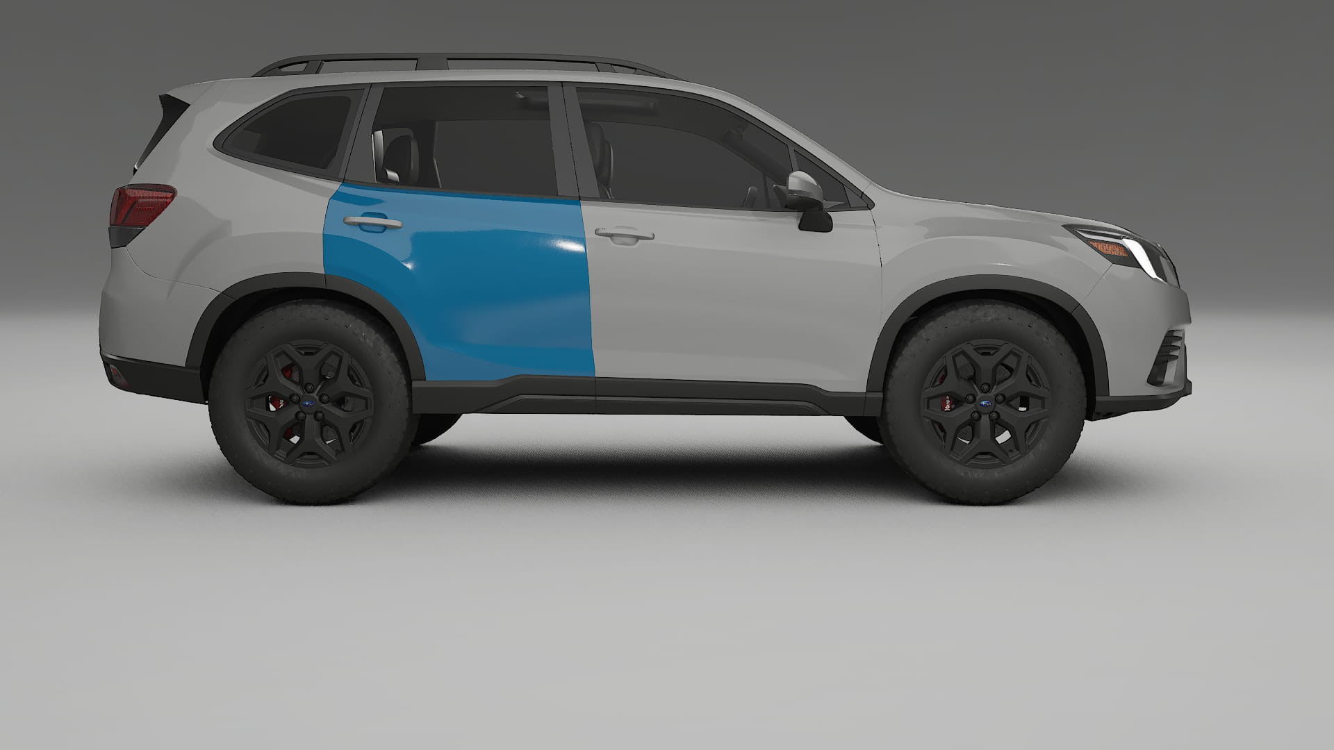 Subaru Forester V SK facelift Lackschutzfolie | CrystalGuard Transparente PPF Komplett-Vorgeschnittener Kit