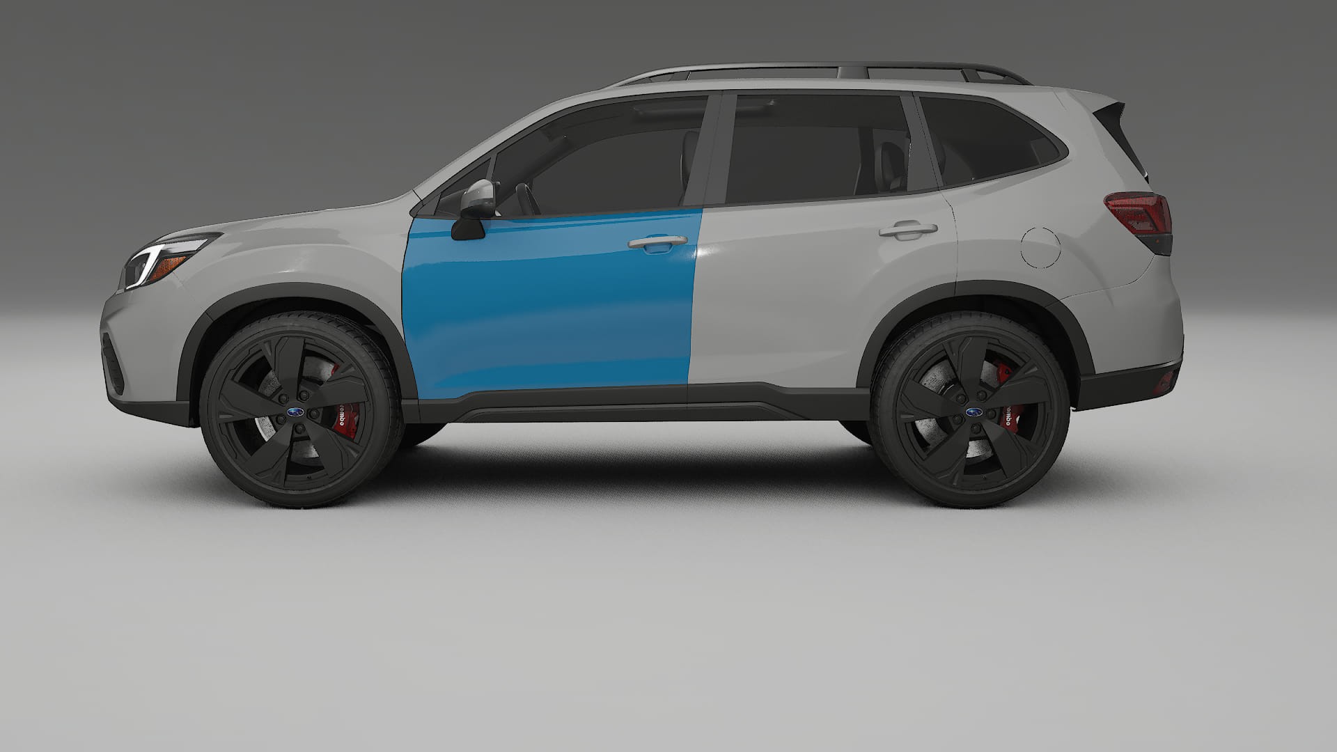 Subaru Forester V SK prefacelift Paint Protection Film | CrystalGuard Transparent PPF Full Pre-Cut Kit