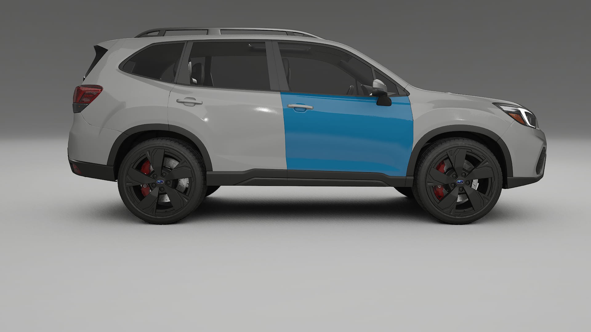 Subaru Forester V SK prefacelift Lackschutzfolie | CrystalGuard Transparente PPF Komplett-Vorgeschnittener Kit