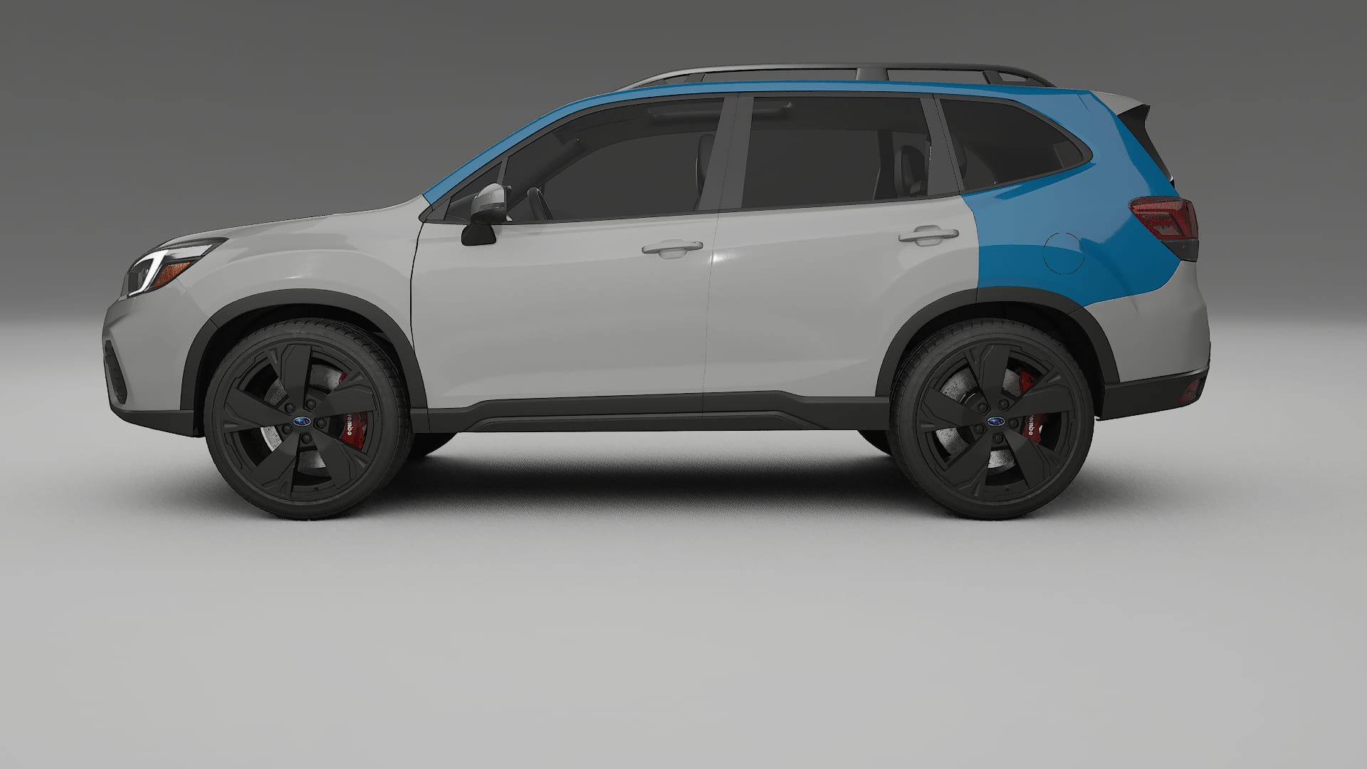 Subaru Forester V SK prefacelift Paint Protection Film | CrystalGuard Transparent PPF Full Pre-Cut Kit