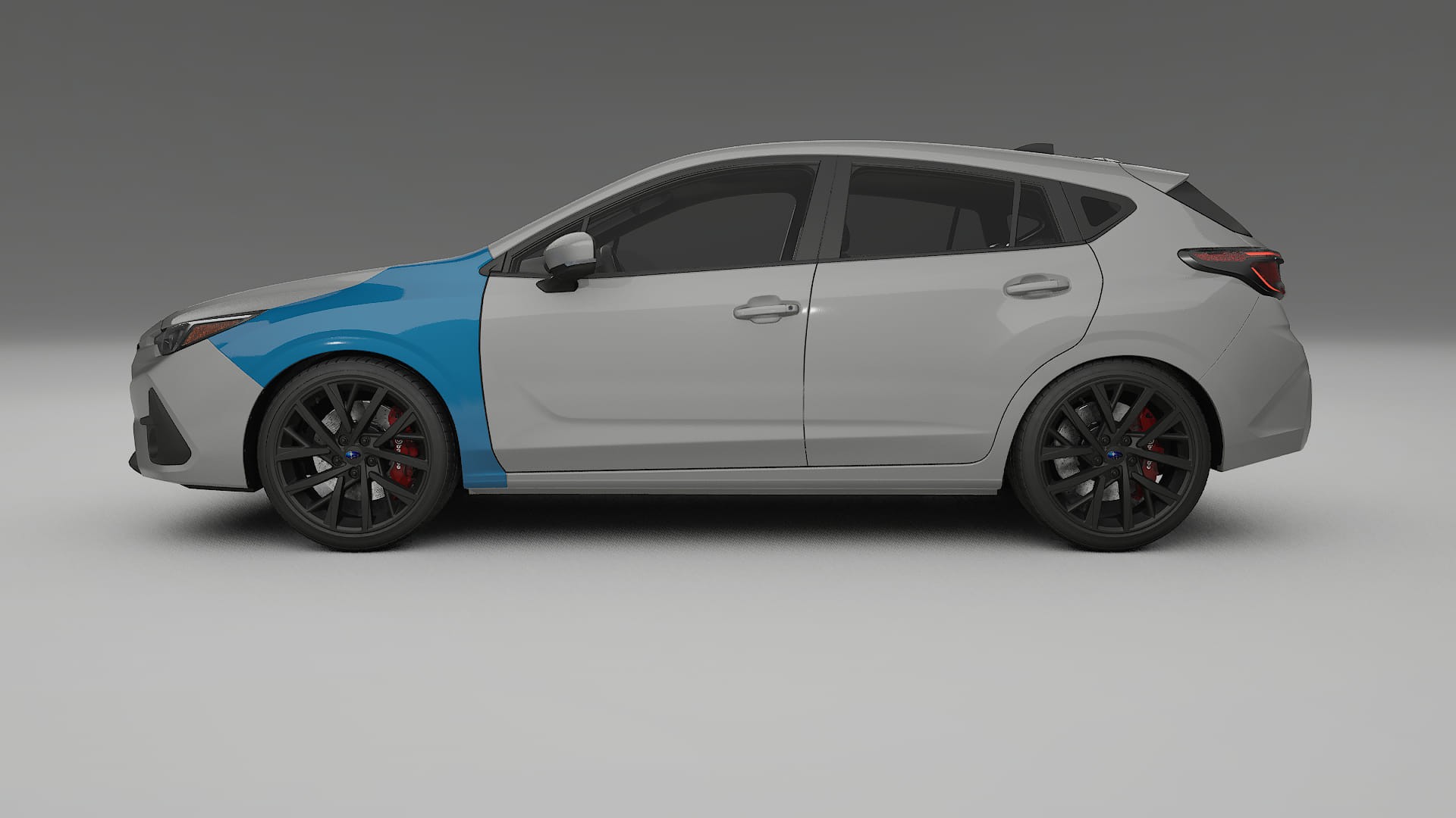 Subaru Impreza WRX Sti VA prefacelift Paint Protection Film | CrystalGuard Transparent PPF Full Pre-Cut Kit