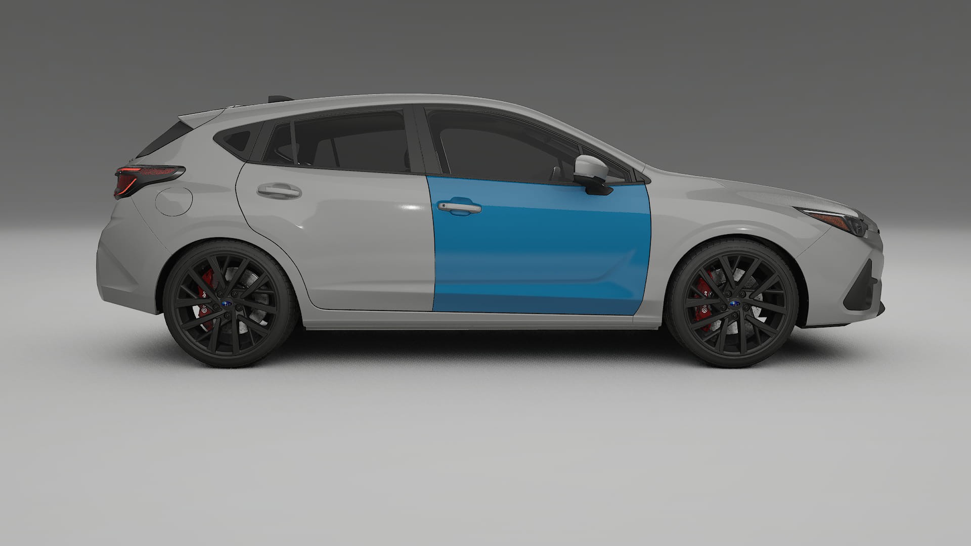 Subaru Impreza WRX Sti VA prefacelift Paint Protection Film | CrystalGuard Transparent PPF Full Pre-Cut Kit