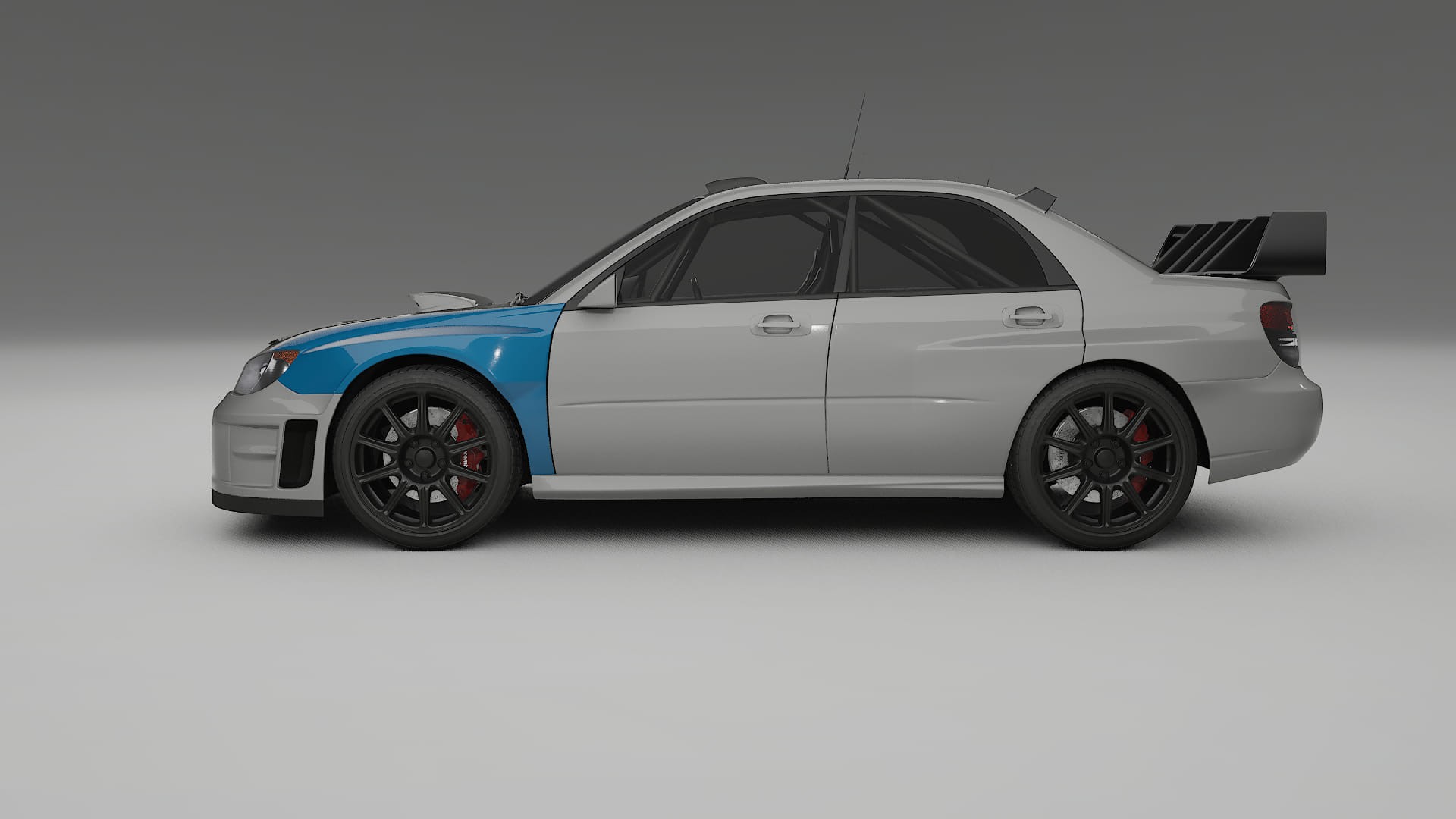 Subaru Impreza WRC GD Paint Protection Film | CrystalGuard Transparent PPF Full Pre-Cut Kit