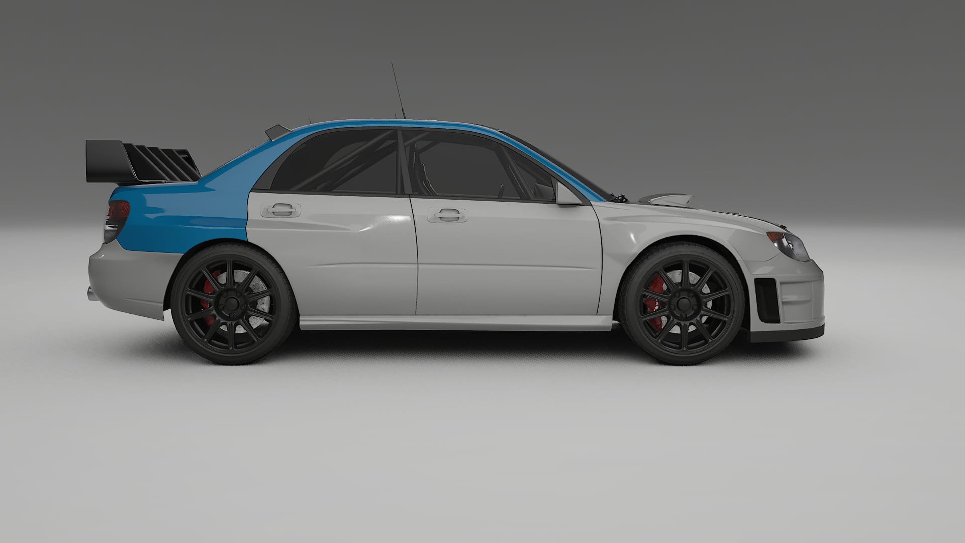 Subaru Impreza WRC GD Lackschutzfolie | CrystalGuard Transparente PPF Komplett-Vorgeschnittener Kit