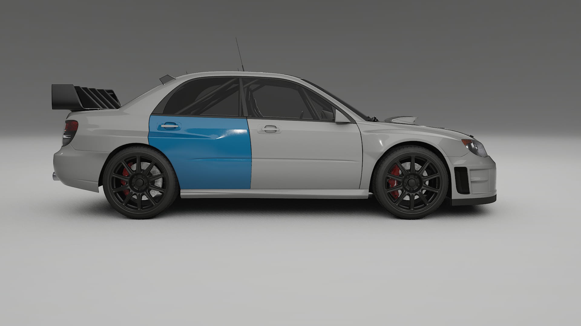 Subaru Impreza WRC GD Lackschutzfolie | CrystalGuard Transparente PPF Komplett-Vorgeschnittener Kit