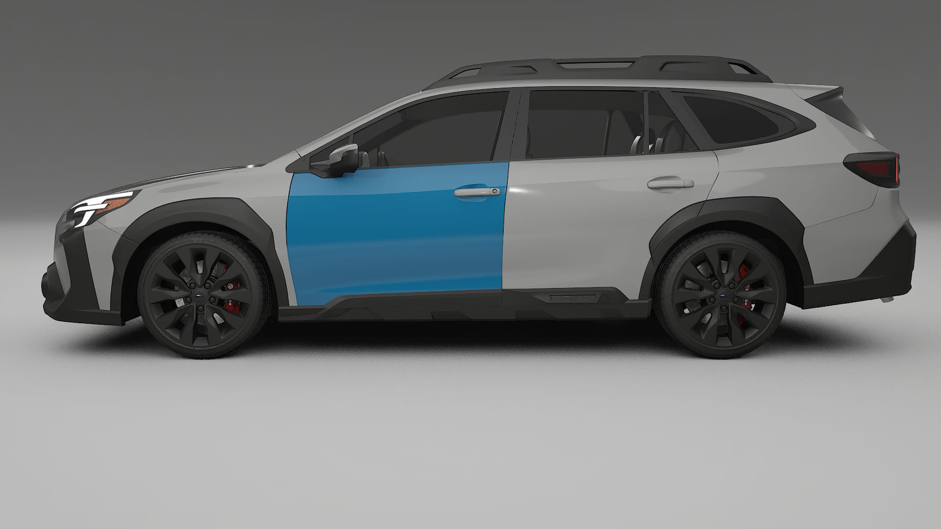 Subaru Outback VI BS facelift Paint Protection Film | CrystalGuard Transparent PPF Full Pre-Cut Kit