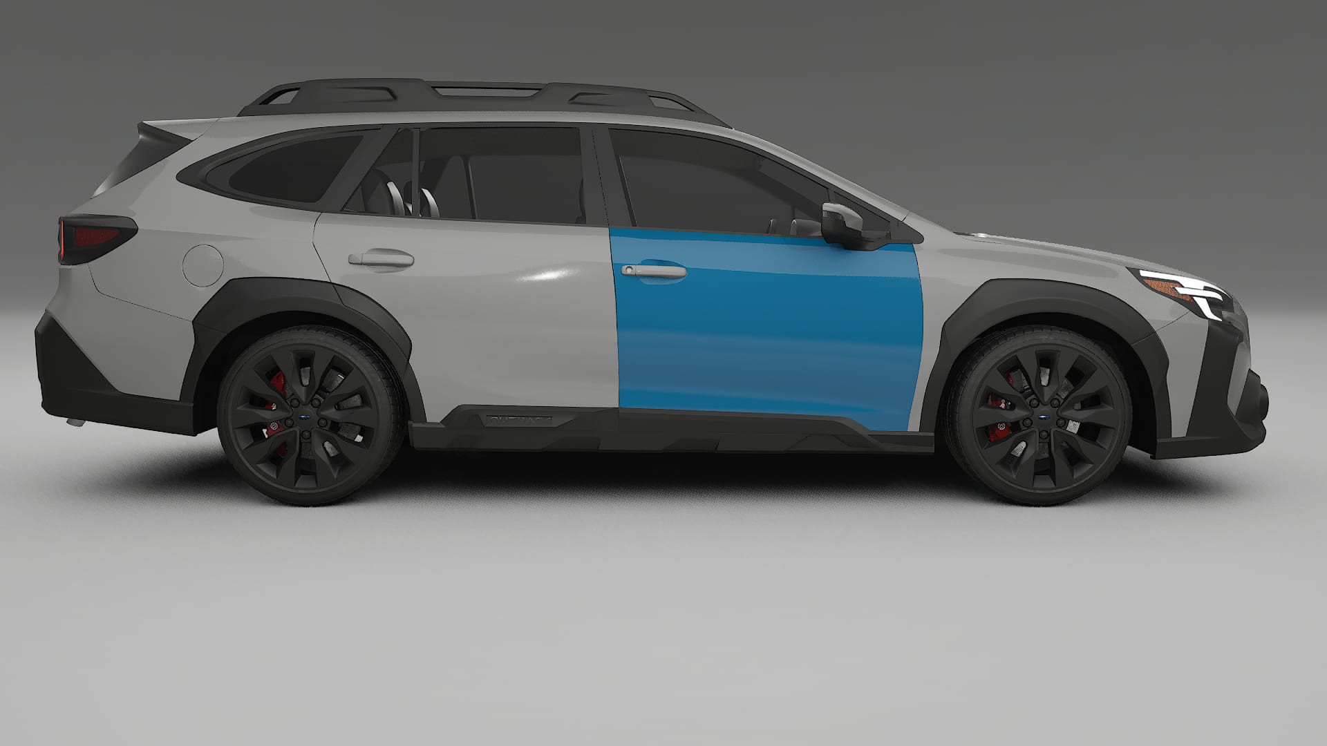 Subaru Outback VI BS facelift Paint Protection Film | CrystalGuard Transparent PPF Full Pre-Cut Kit