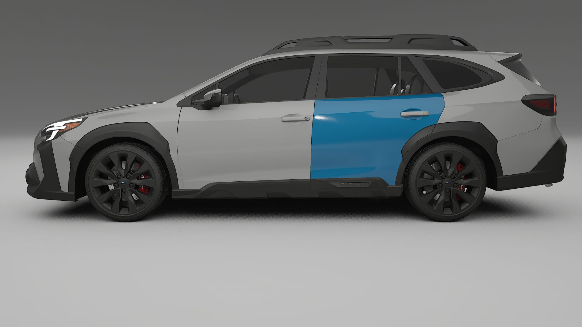 Subaru Outback VI BS facelift Lackschutzfolie | CrystalGuard Transparente PPF Komplett-Vorgeschnittener Kit