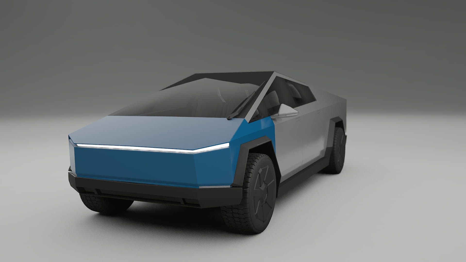 Tesla Cybertruck Lackschutzfolie | CrystalGuard Transparente PPF Komplett-Vorgeschnittener Kit 2