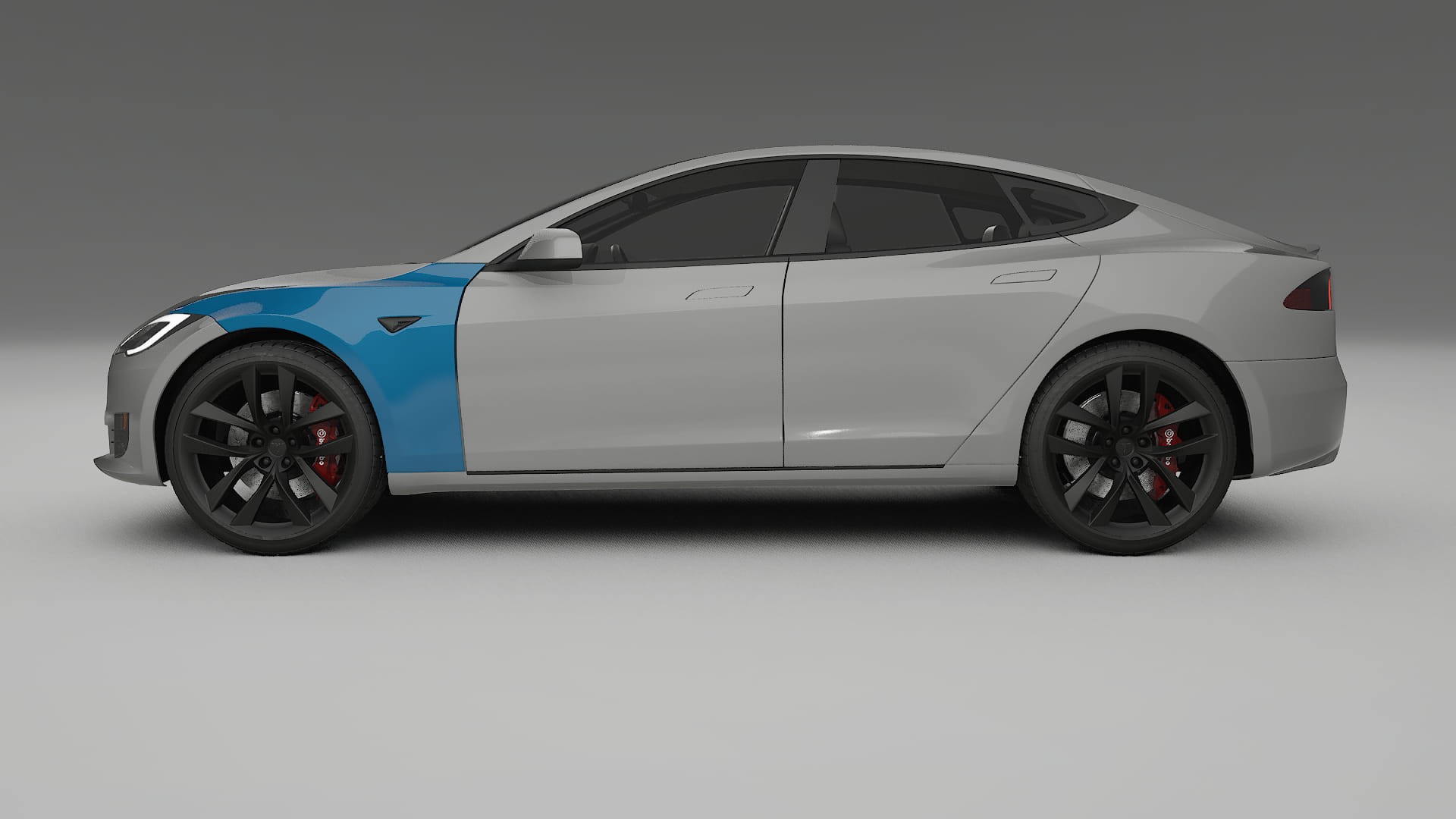 Tesla Model-S Refresh Lackschutzfolie | CrystalGuard Transparente PPF Komplett-Vorgeschnittener Kit