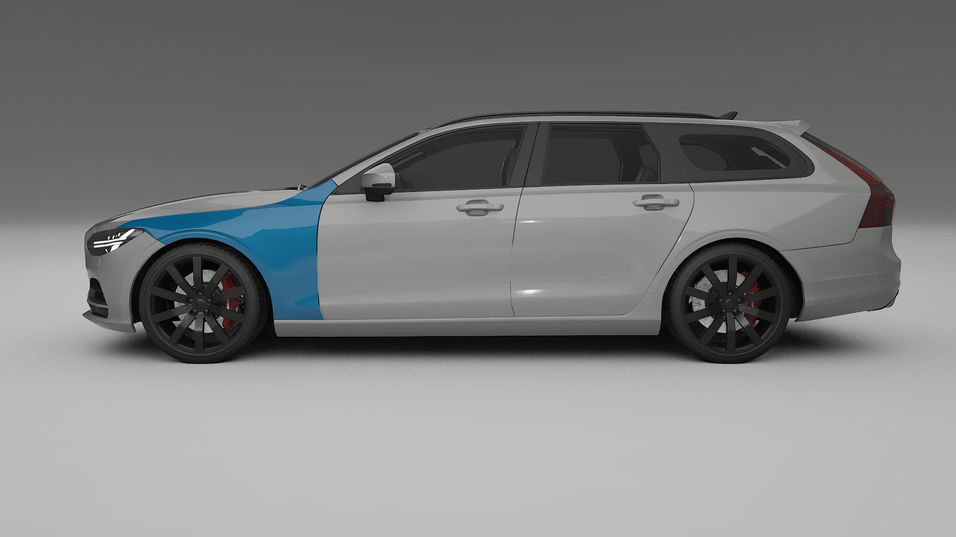 Volvo V90 P5 Lackschutzfolie | CrystalGuard Transparente PPF Komplett-Vorgeschnittener Kit