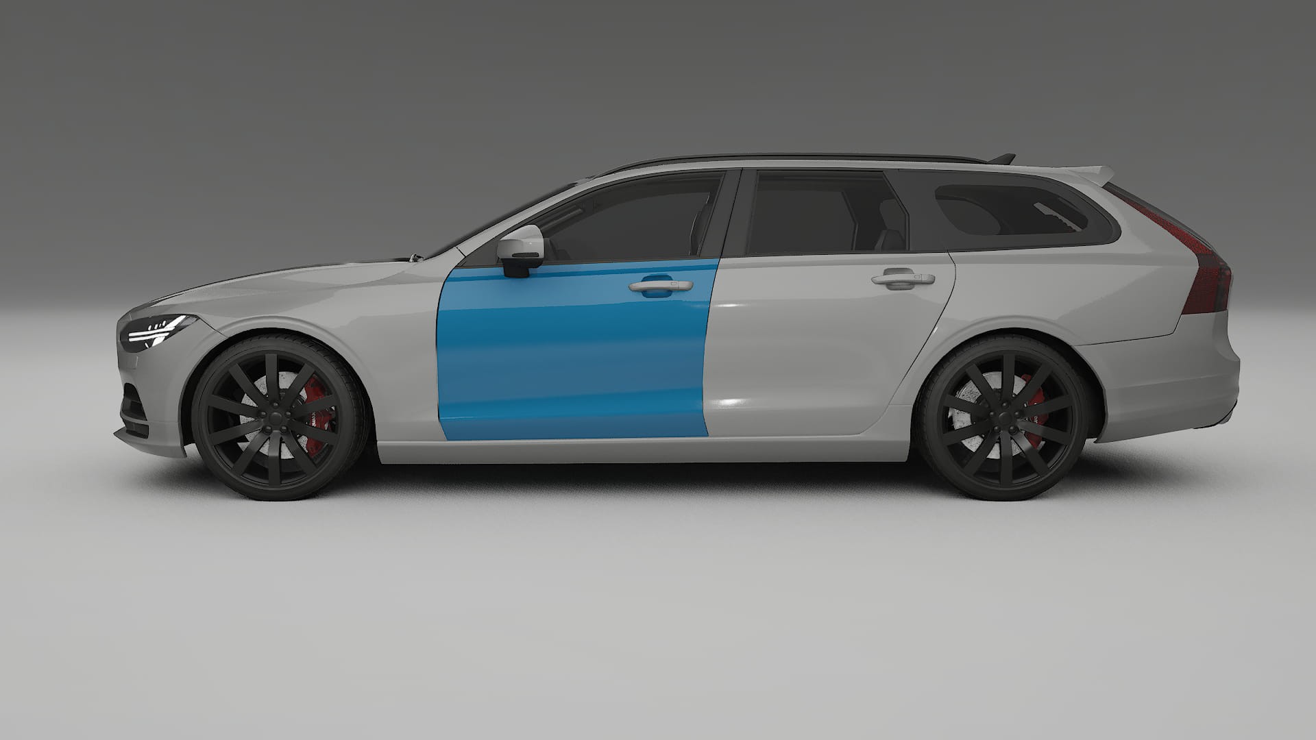 Volvo V90 P5 Lackschutzfolie | CrystalGuard Transparente PPF Komplett-Vorgeschnittener Kit