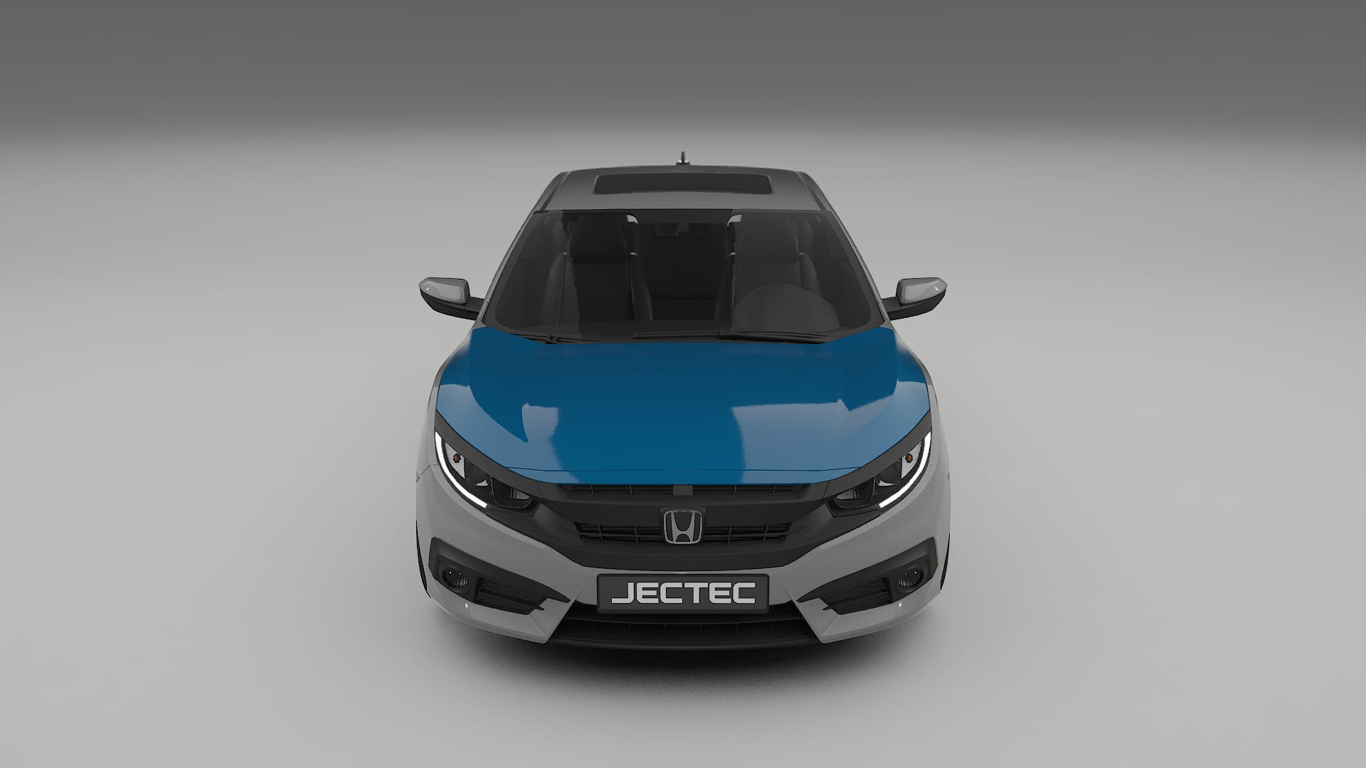 Honda Civic coupe prefacelift Lackschutzfolie | CrystalGuard Transparente PPF Komplett-Vorgeschnittener Kit