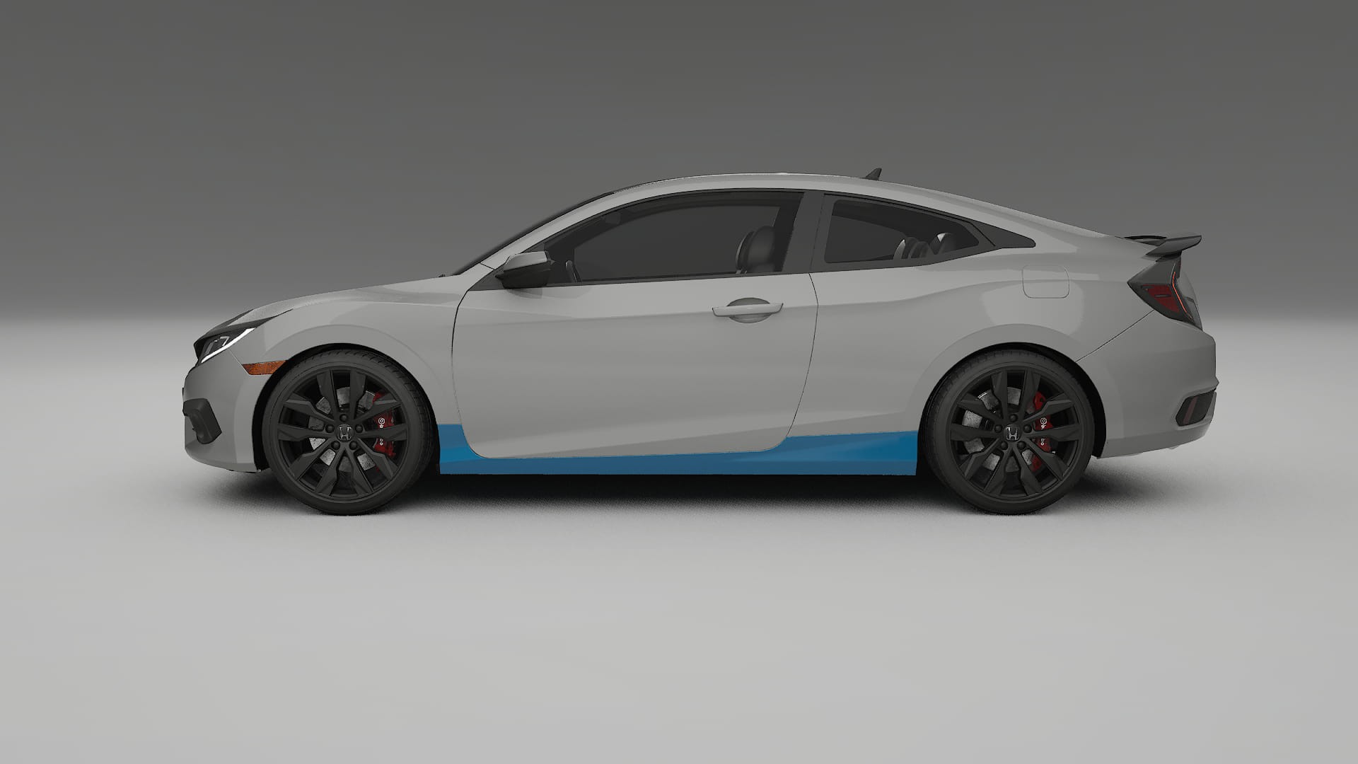 Honda Civic coupe prefacelift Lackschutzfolie | CrystalGuard Transparente PPF Komplett-Vorgeschnittener Kit