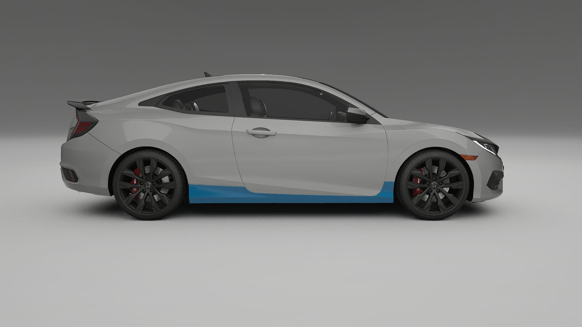 Honda Civic coupe prefacelift Lackschutzfolie | CrystalGuard Transparente PPF Komplett-Vorgeschnittener Kit