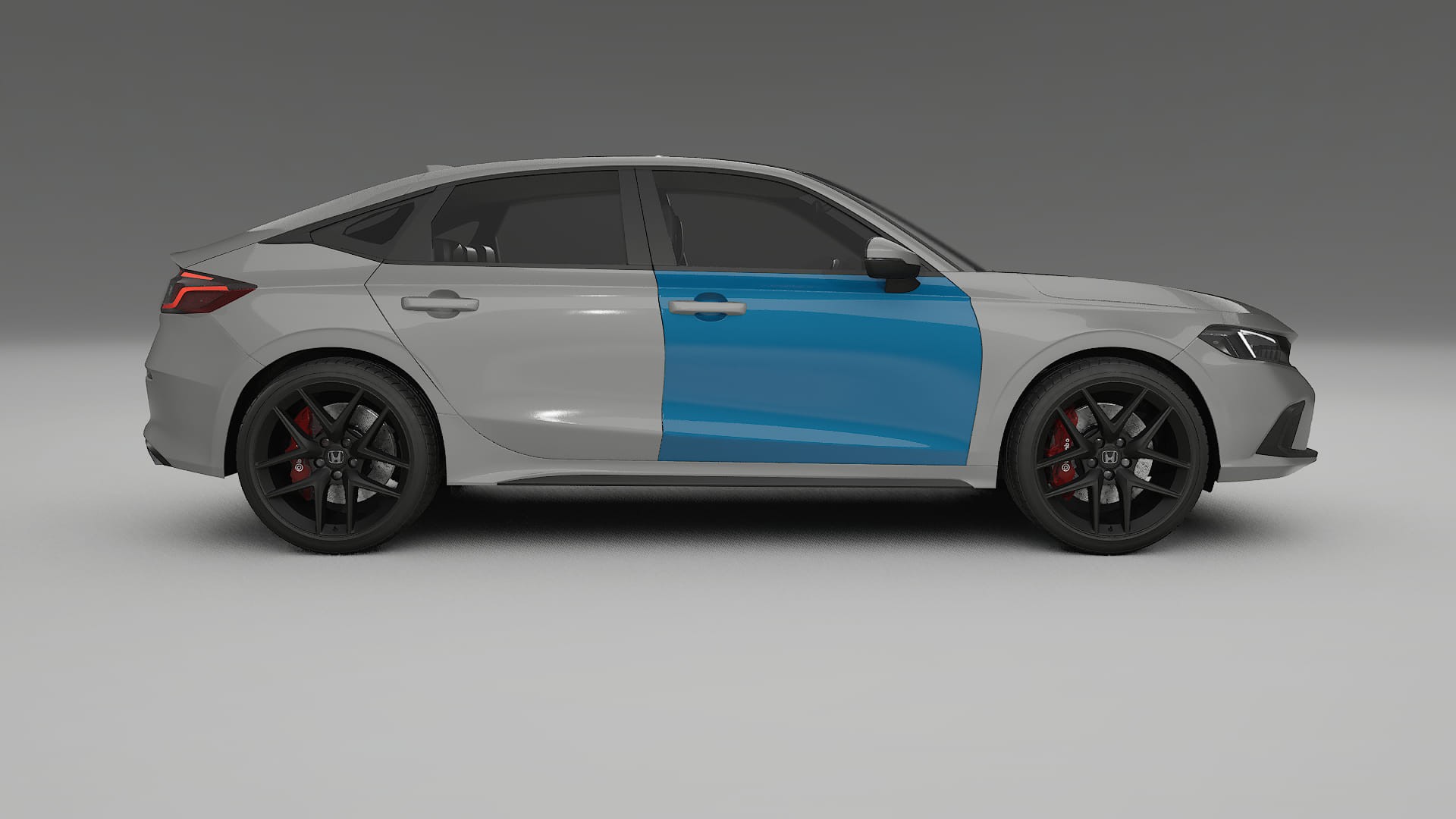 Honda Civic schrägheck Lackschutzfolie | CrystalGuard Transparente PPF Komplett-Vorgeschnittener Kit