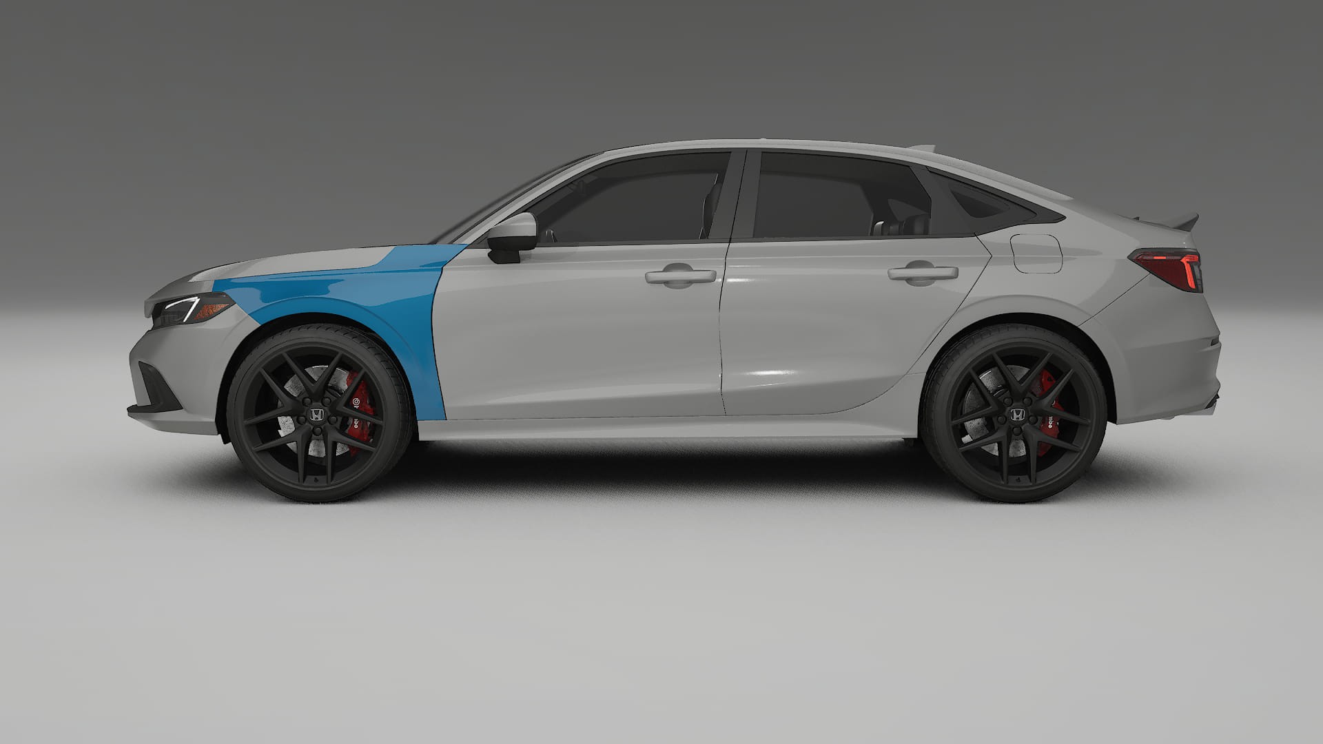 Honda Civic Si Paint Protection Film | CrystalGuard Transparent PPF Full Pre-Cut Kit