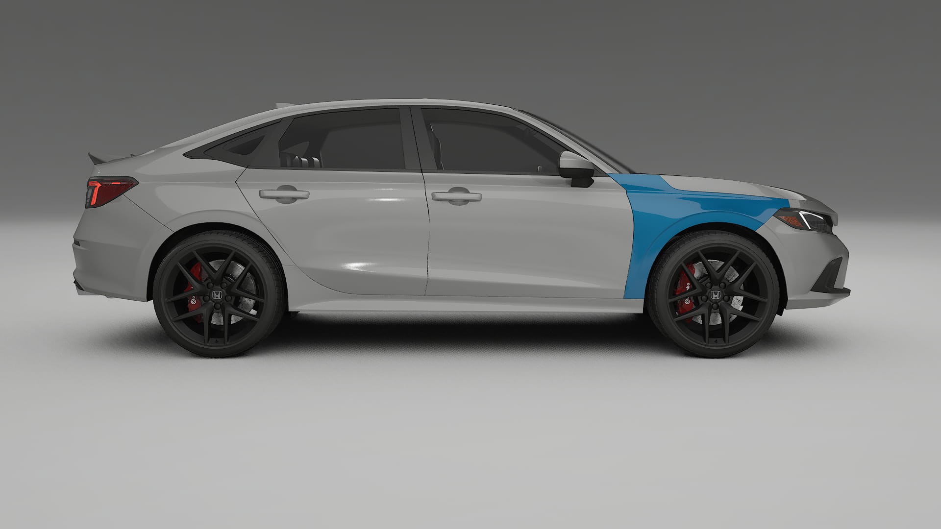 Honda Civic Si Lackschutzfolie | CrystalGuard Transparente PPF Komplett-Vorgeschnittener Kit