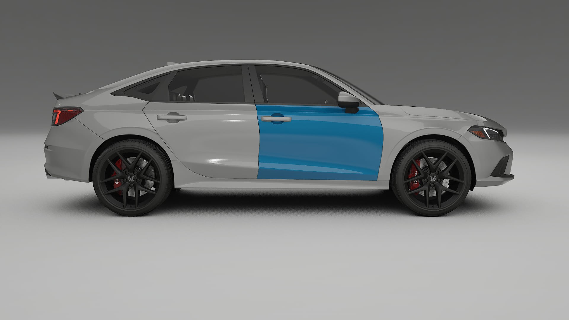 Honda Civic Si Lackschutzfolie | CrystalGuard Transparente PPF Komplett-Vorgeschnittener Kit