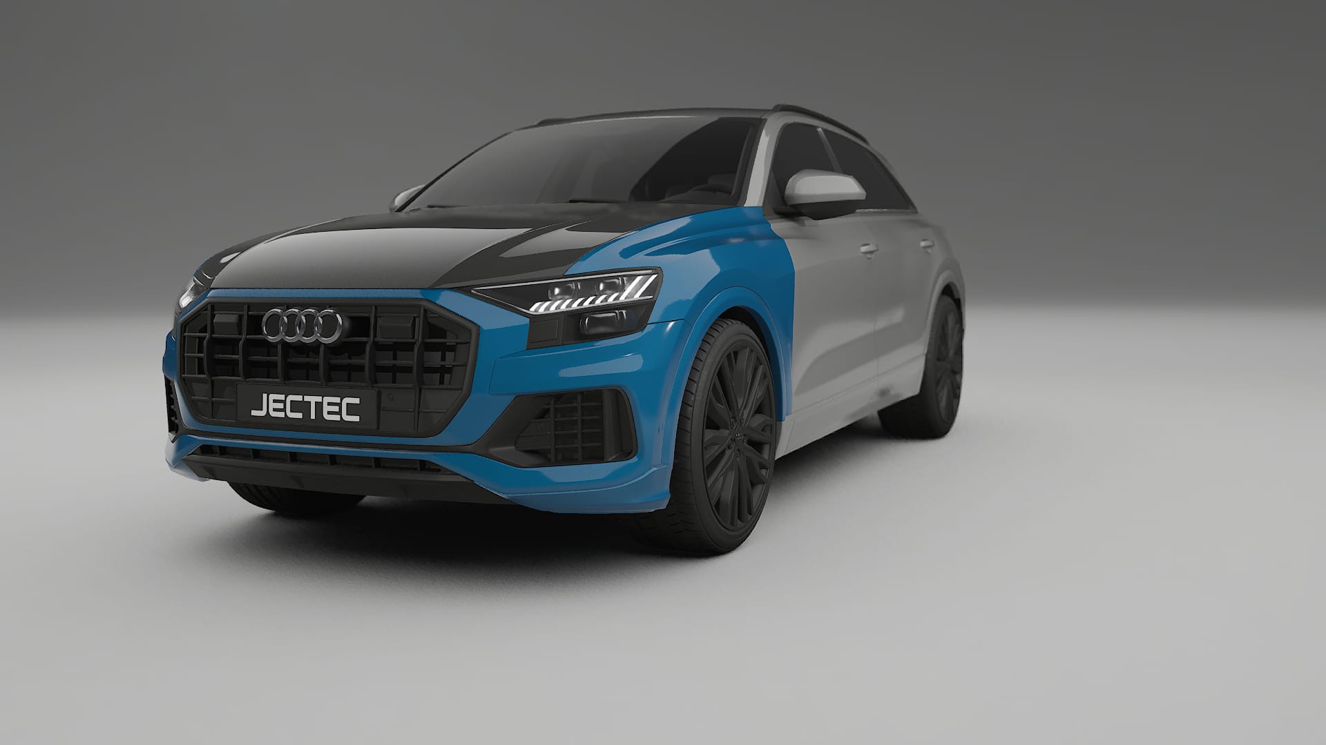 Audi Q8 F1 prefacelift Lackschutzfolie | CrystalGuard Transparente PPF Komplett-Vorgeschnittener Kit