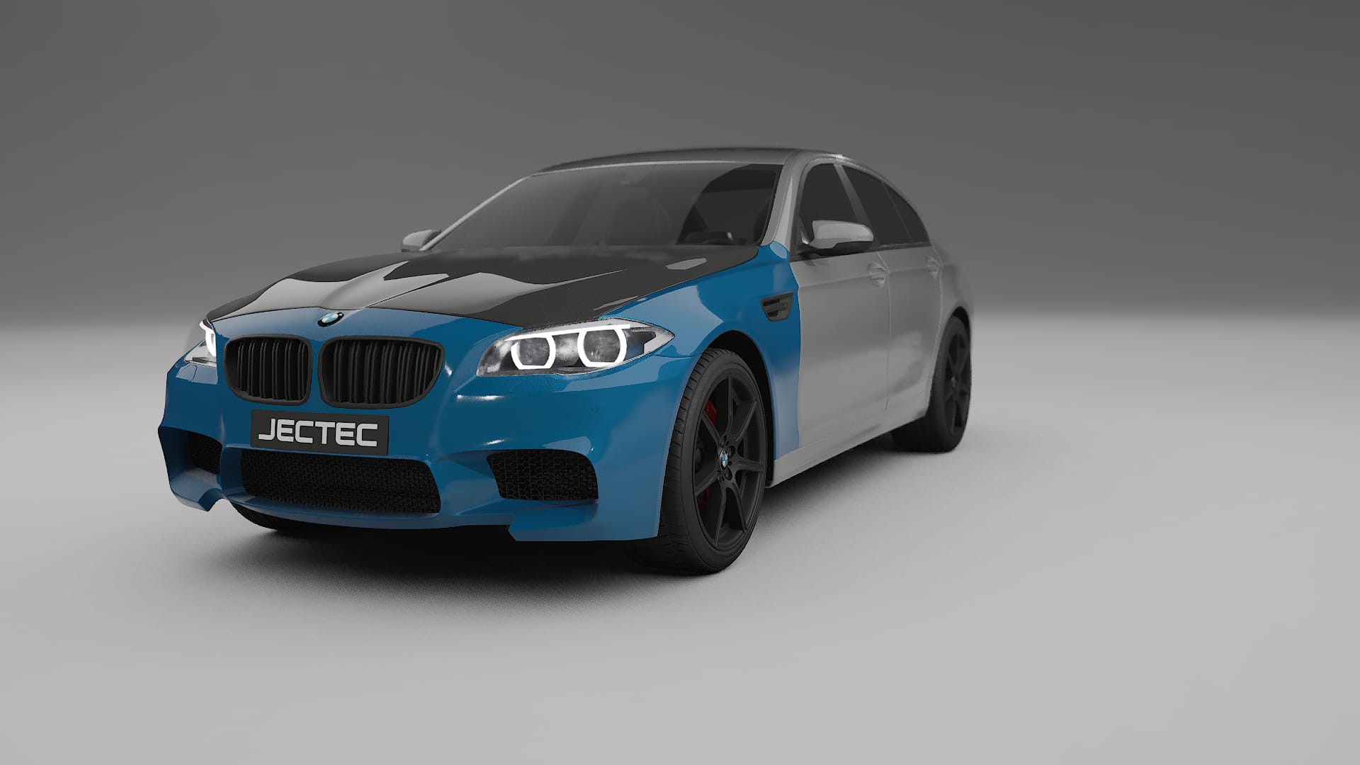 BMW M5 F10 PPF | CrystalGuard Front Kit with Carbon Bonnet