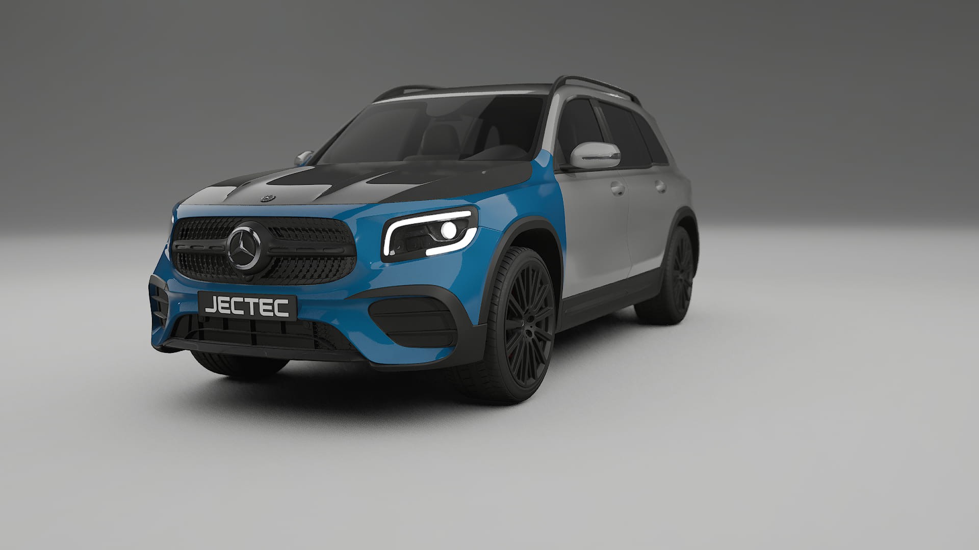 Mercedes AMG GLB PPF | CrystalGuard Front Kit with Carbon Bonnet