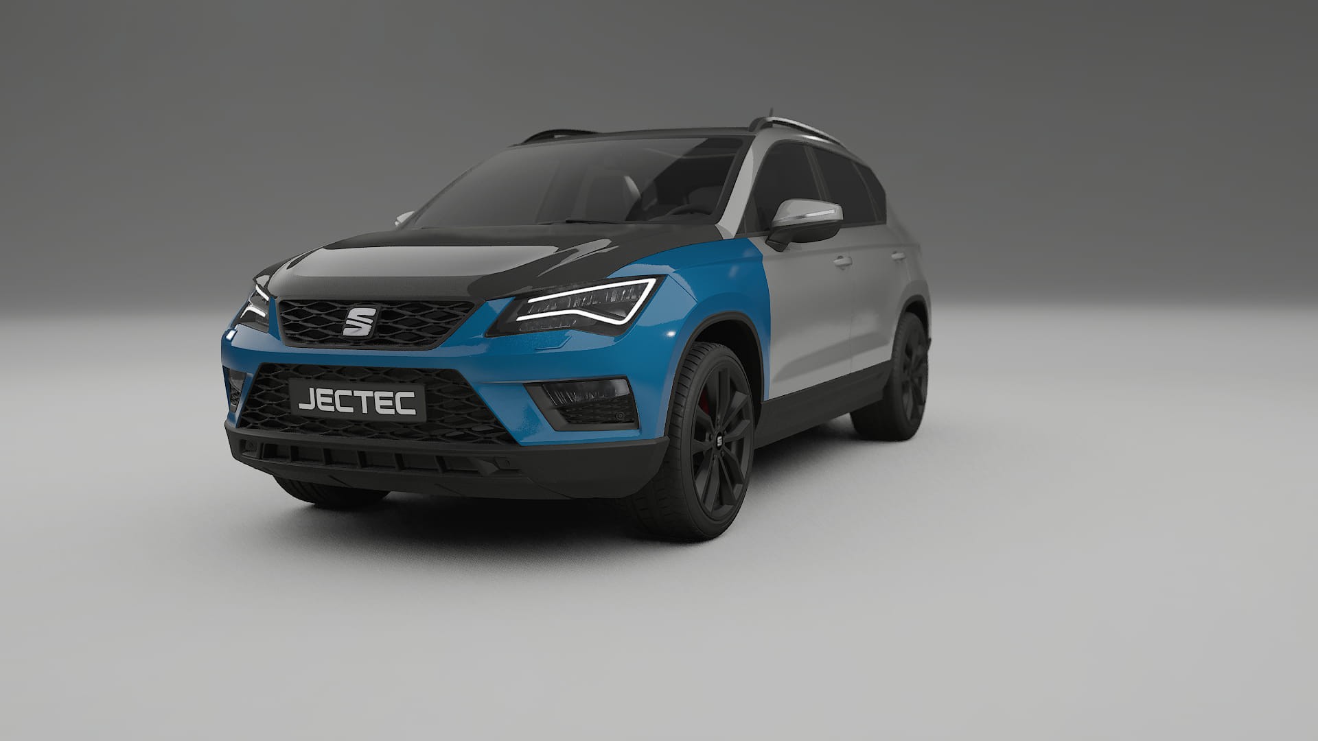 Seat Ateca KH7 PPF | CrystalGuard Front Kit with Carbon Bonnet