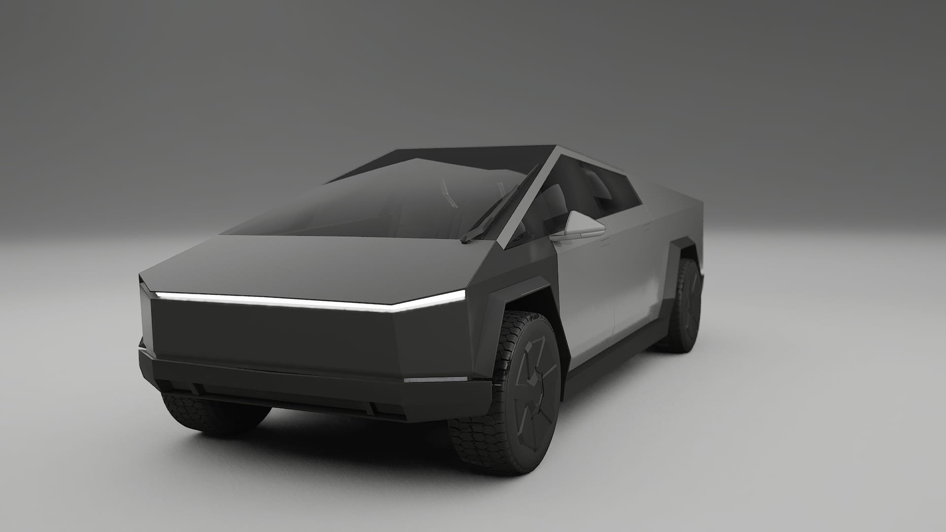 Tesla Cybertruck PPF | CrystalGuard Front Kit with Carbon Bonnet