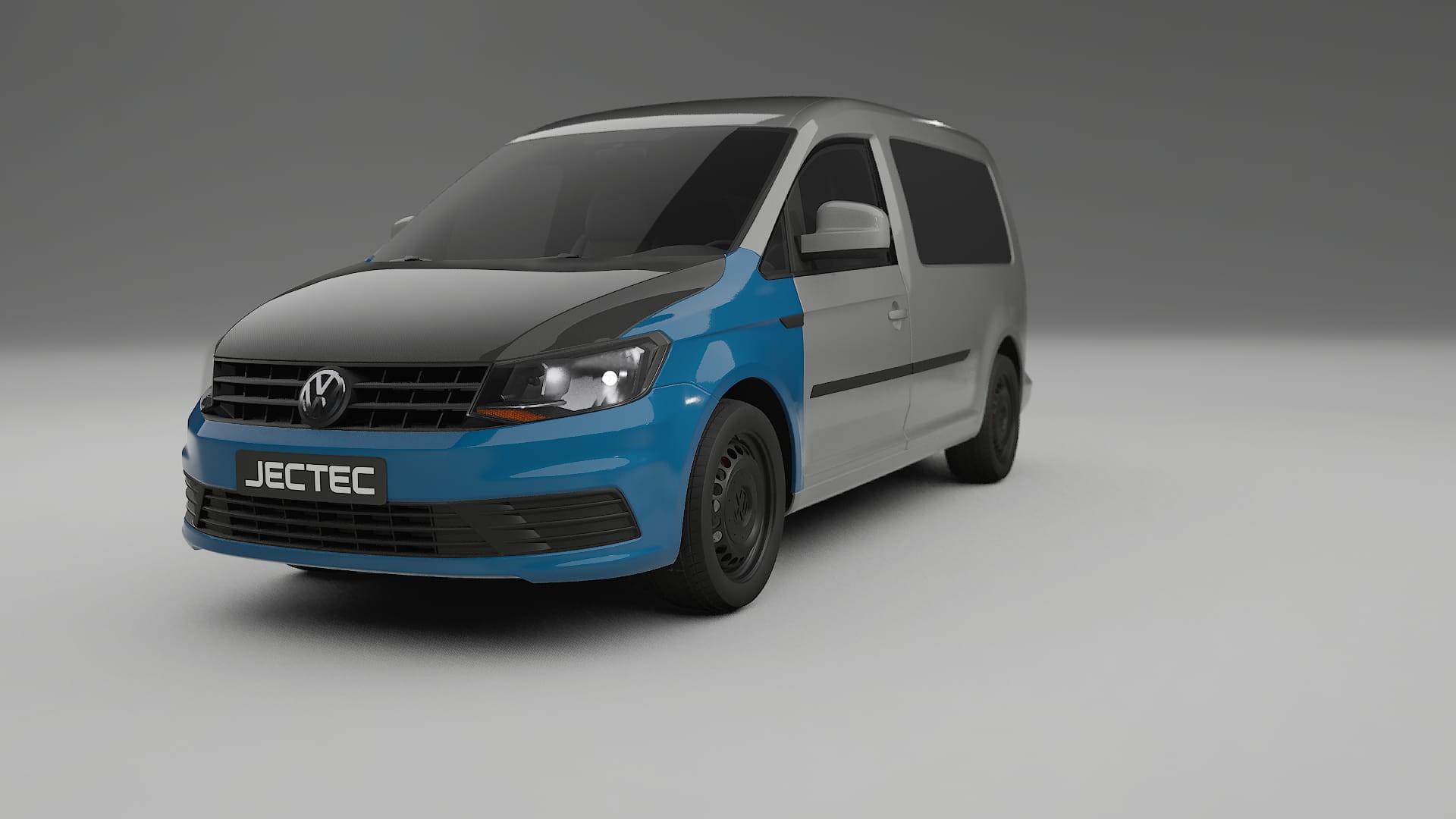 VW Caddy Maxi SB PPF | CrystalGuard Front Kit with Carbon Bonnet