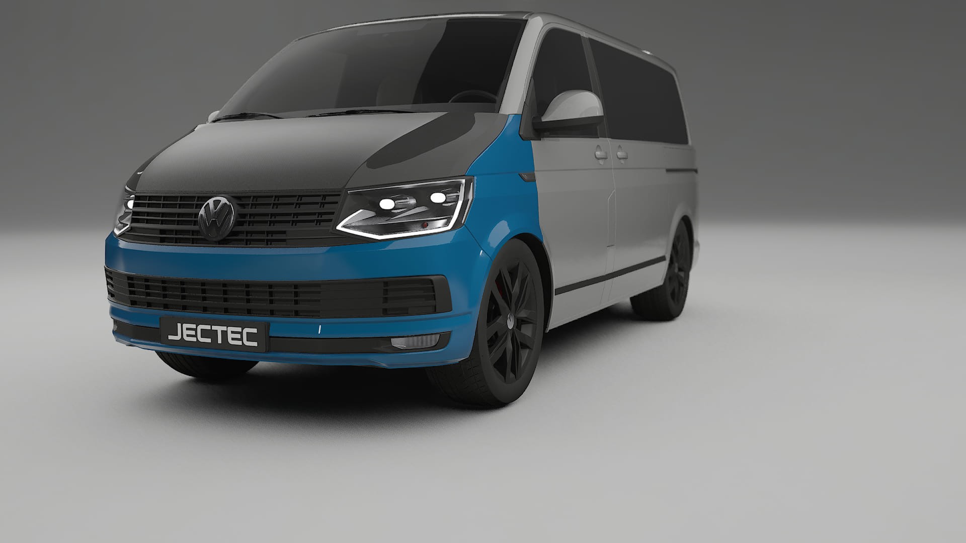 VW Transporter T6 Multivan PPF | CrystalGuard Front Kit with Carbon Bonnet