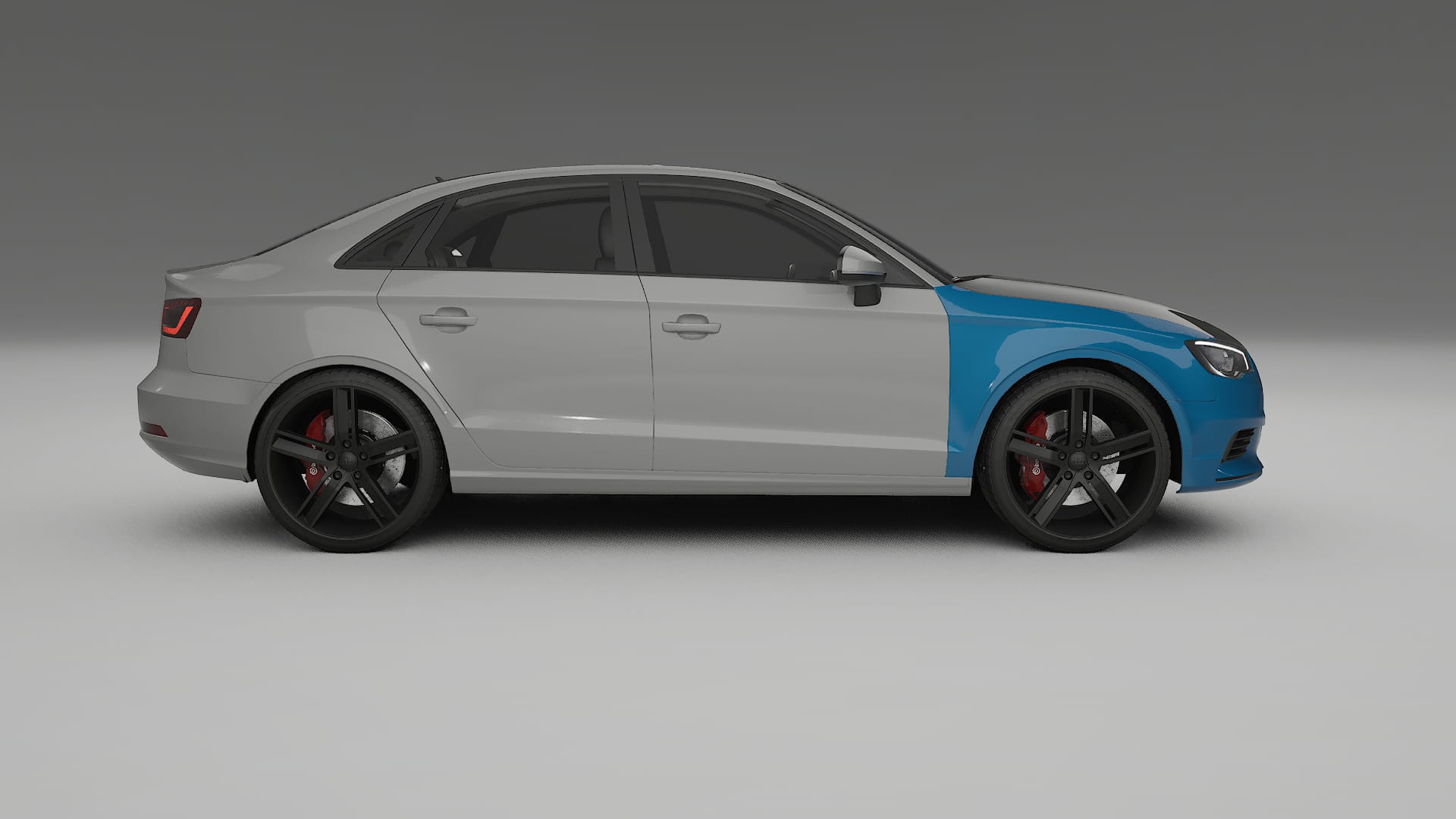 Audi A3 8V limousine prefacelift Lackschutzfolie | CrystalGuard Transparente PPF Komplett-Vorgeschnittener Kit 2