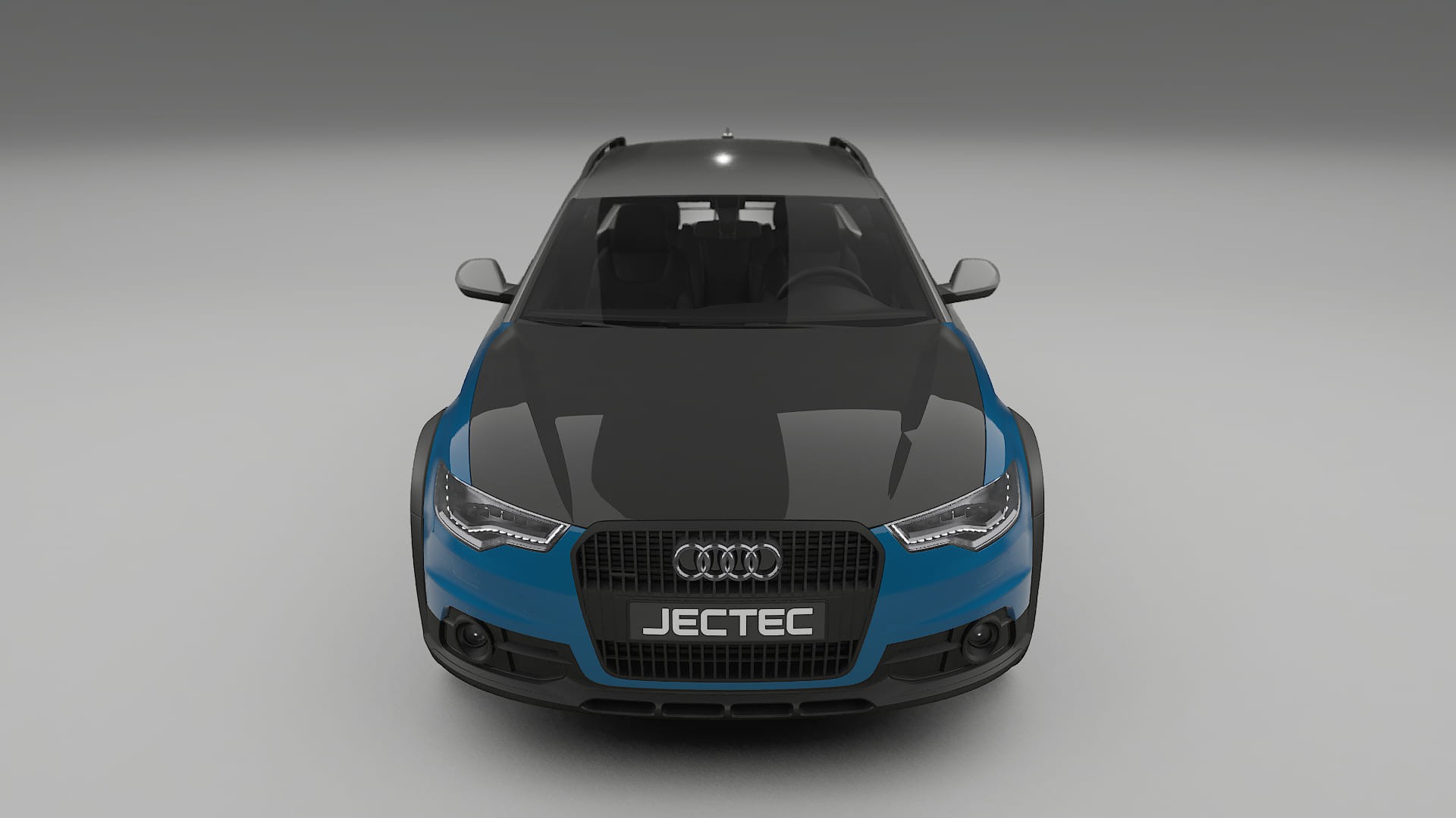 Audi A6 Allroad C7 prefacelift PPF | CrystalGuard Front Kit with Carbon Bonnet