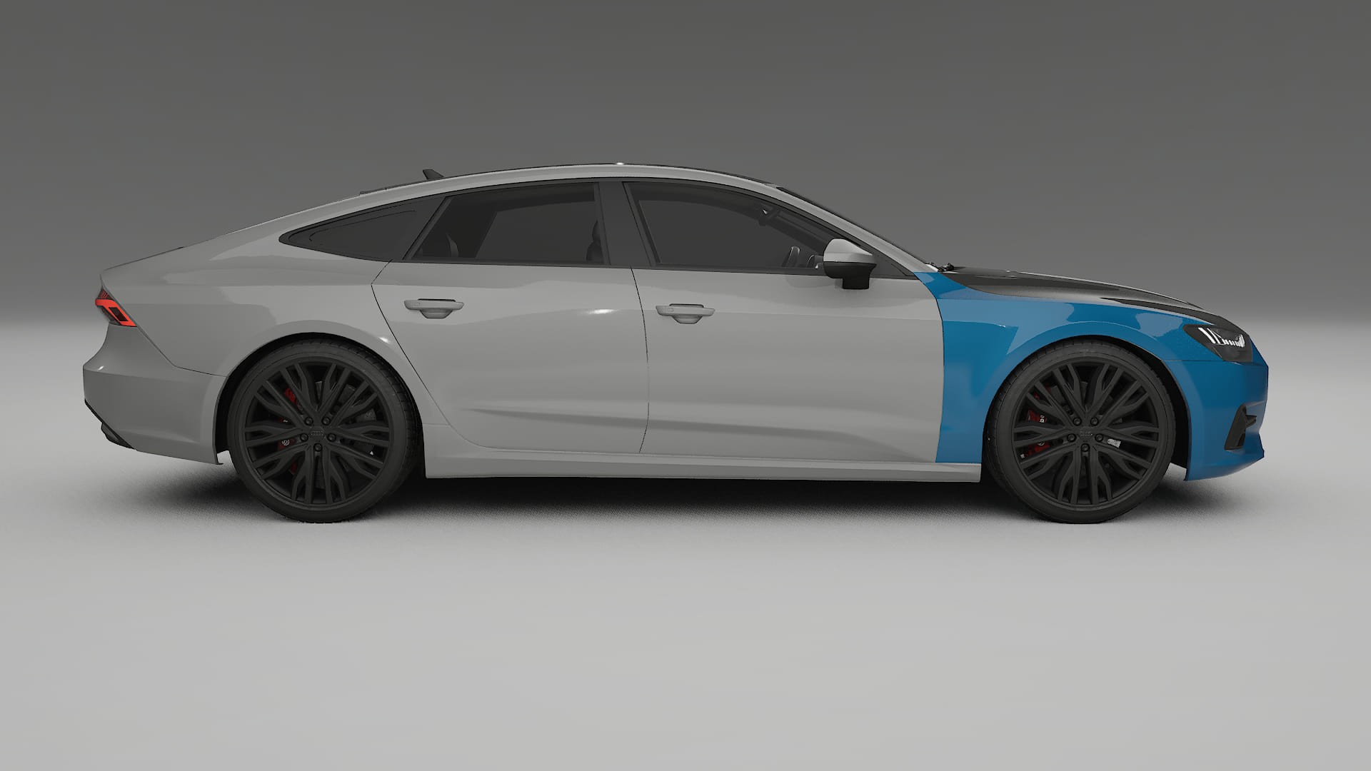 Audi A7 C8 Sportback prefacelift Lackschutzfolie | CrystalGuard Transparente PPF Komplett-Vorgeschnittener Kit 2