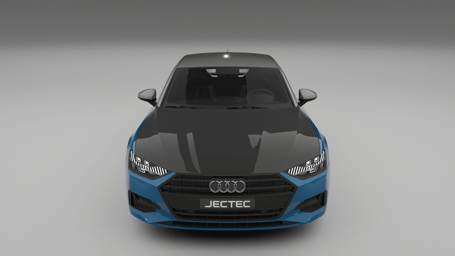 Audi A7 C8 Sportback prefacelift PPF | CrystalGuard Front Kit with Carbon Bonnet