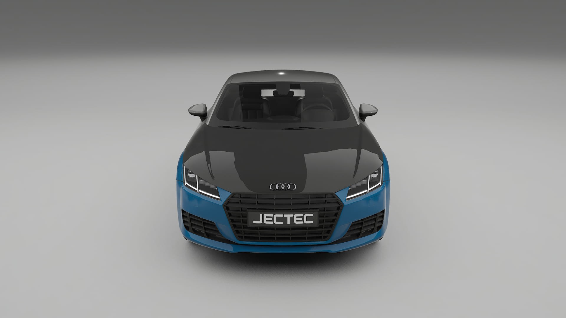 Audi TT Coupe 8S prefacelift PPF | CrystalGuard Front Kit with Carbon Bonnet