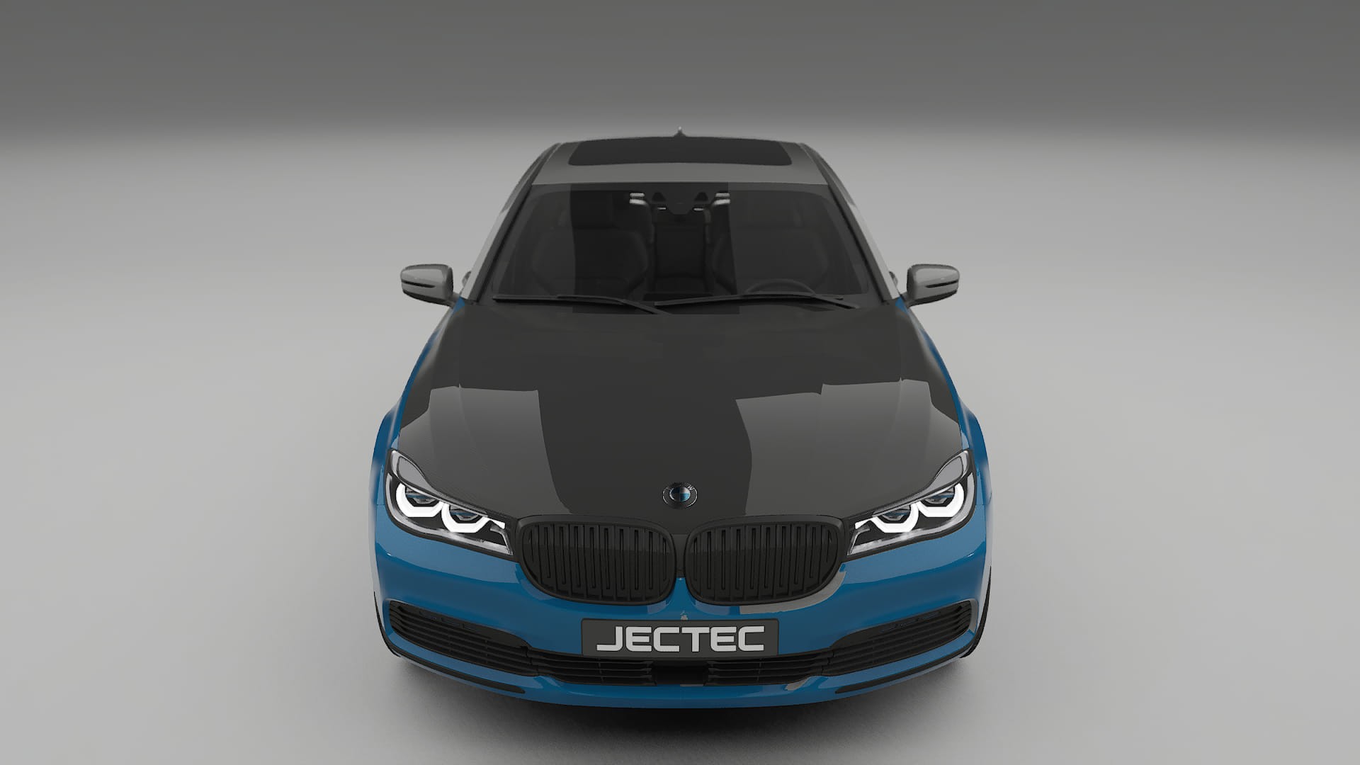 BMW 7 G11 G12 facelift PPF | CrystalGuard Front Kit with Carbon Bonnet