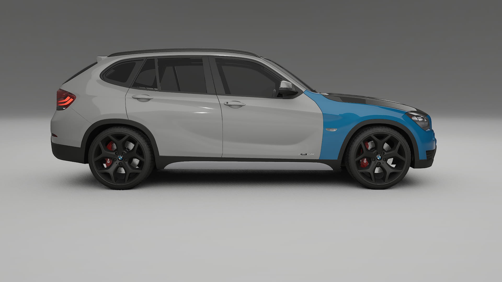 BMW X1 E84 PPF | CrystalGuard Front Kit with Carbon Bonnet 2