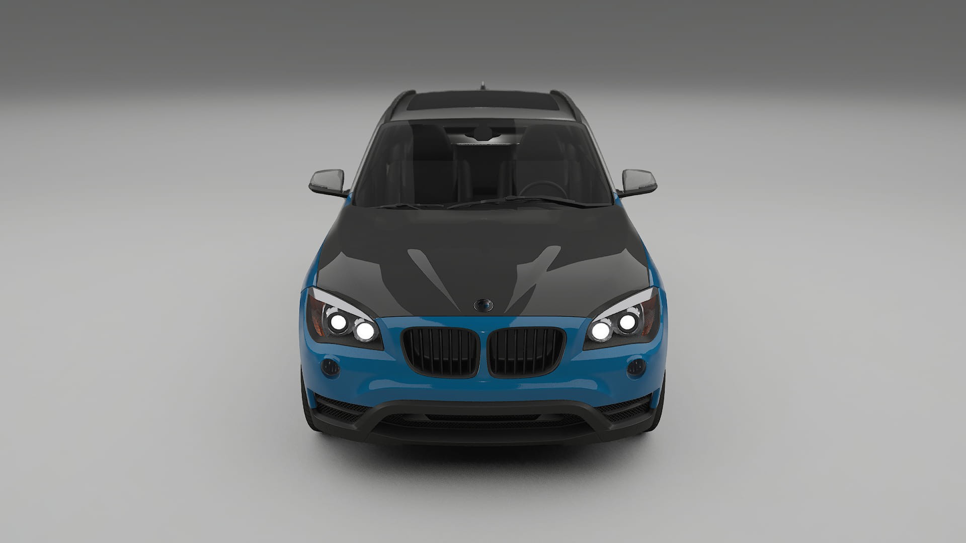 BMW X1 E84 PPF | CrystalGuard Front Kit with Carbon Bonnet