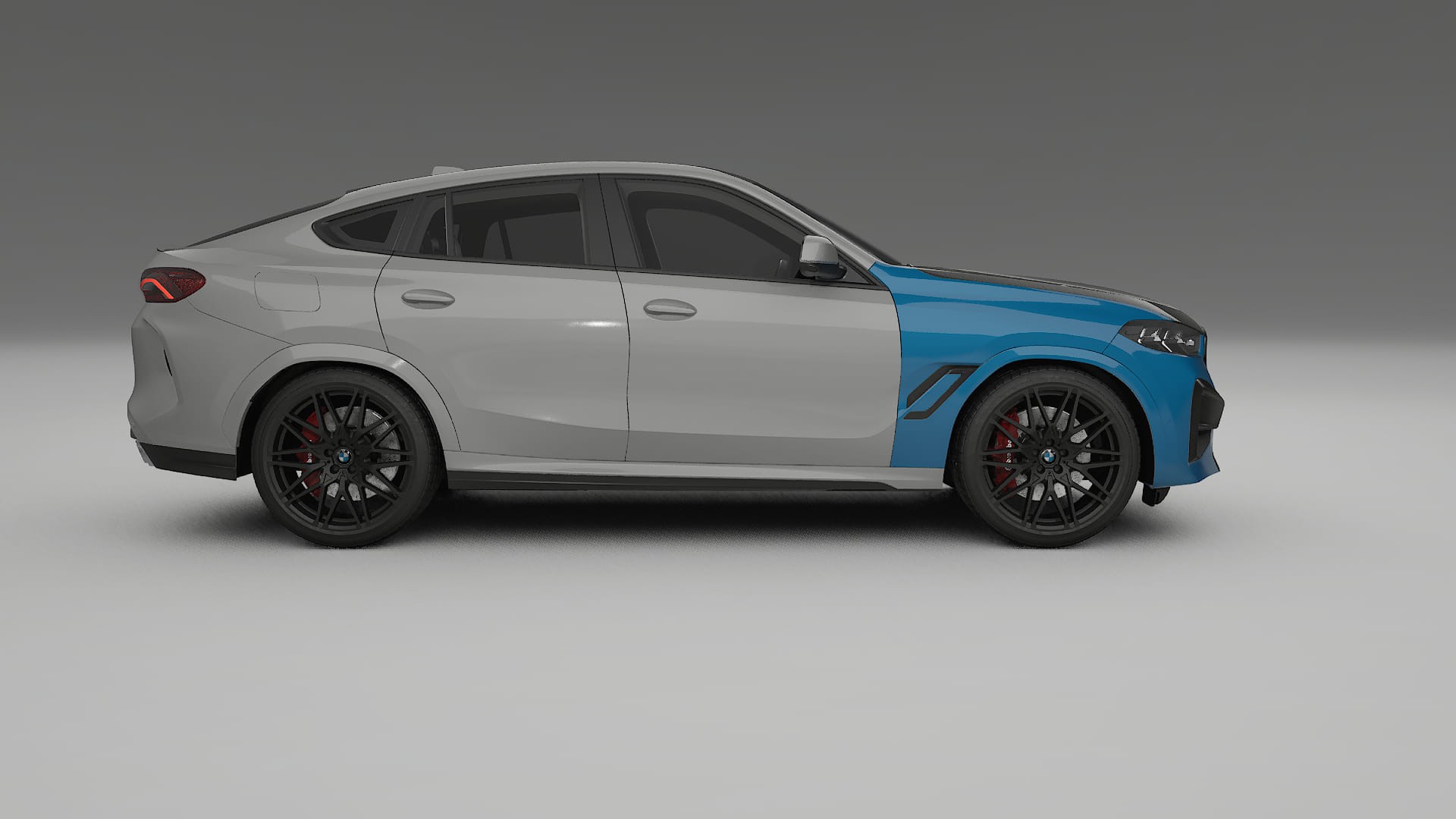 BMW X6 F96 Competition PPF | CrystalGuard Front Kit with Carbon Bonnet 2