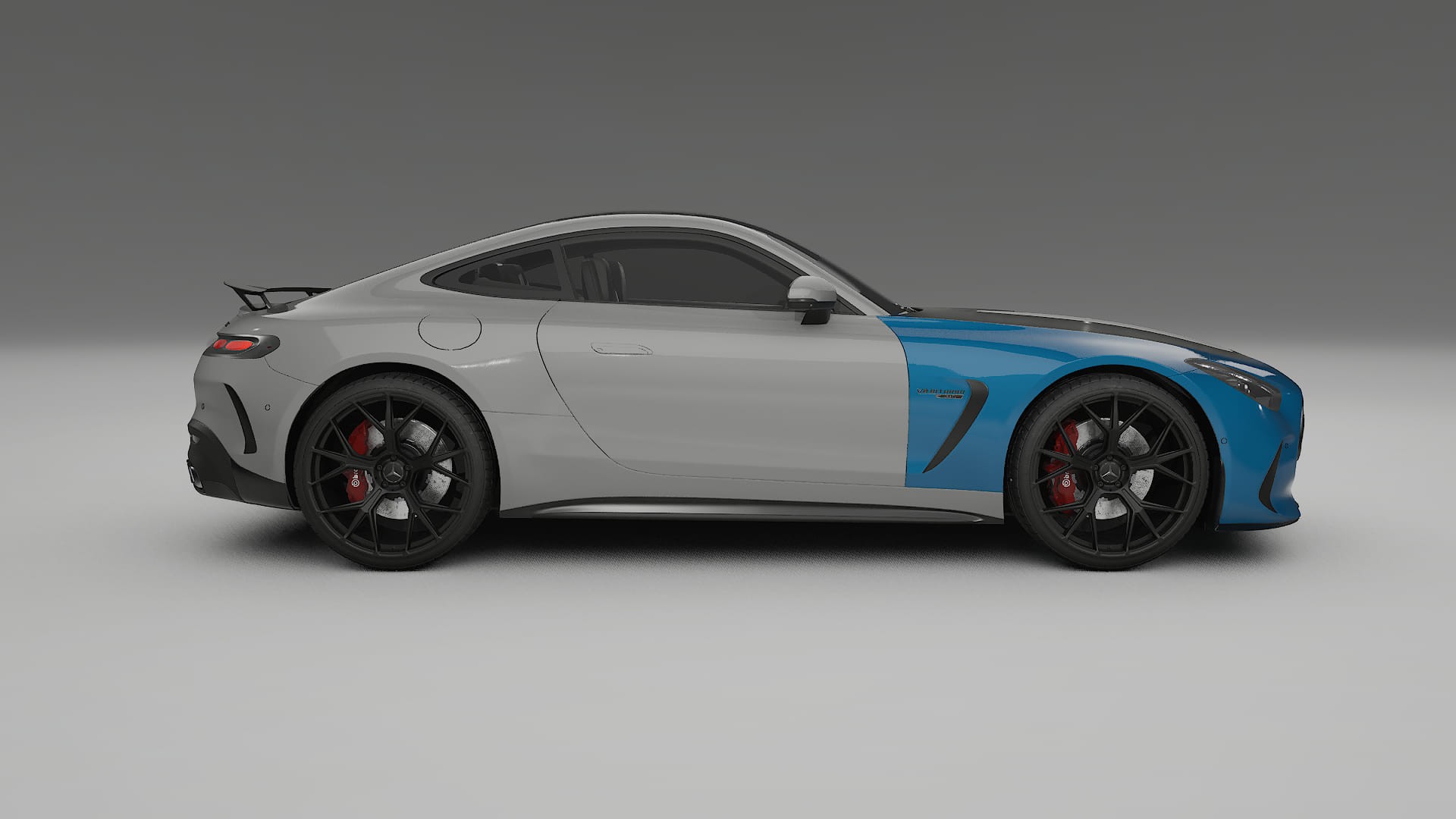 Mercedes AMG GT Coupe C192 PPF | CrystalGuard Front Kit with Carbon Bonnet