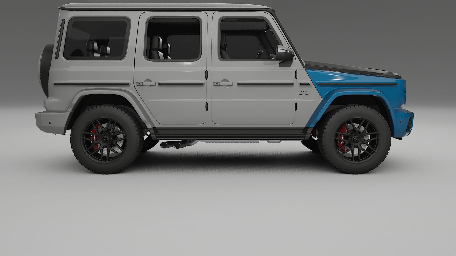 Mercedes G63 AMG W463A Lackschutzfolie | CrystalGuard Transparente PPF Komplett-Vorgeschnittener Kit 2