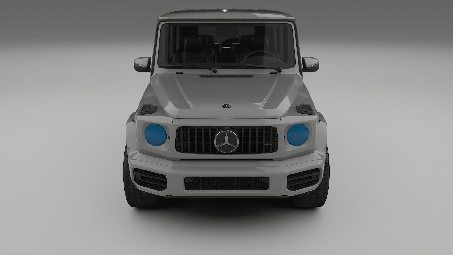 Mercedes G63 AMG W463A PPF | CrystalGuard Front Kit with Carbon Bonnet