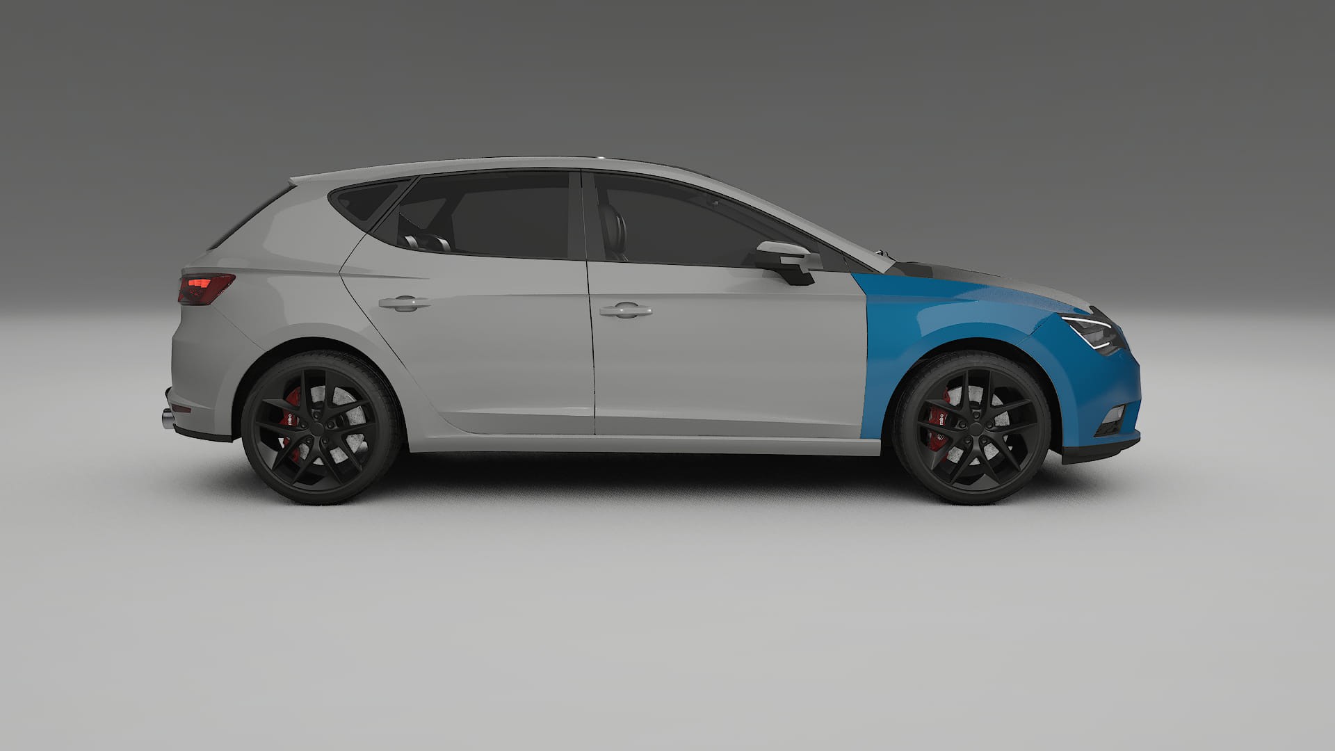 Seat Leon FR 5F PPF | CrystalGuard Front Kit with Carbon Bonnet