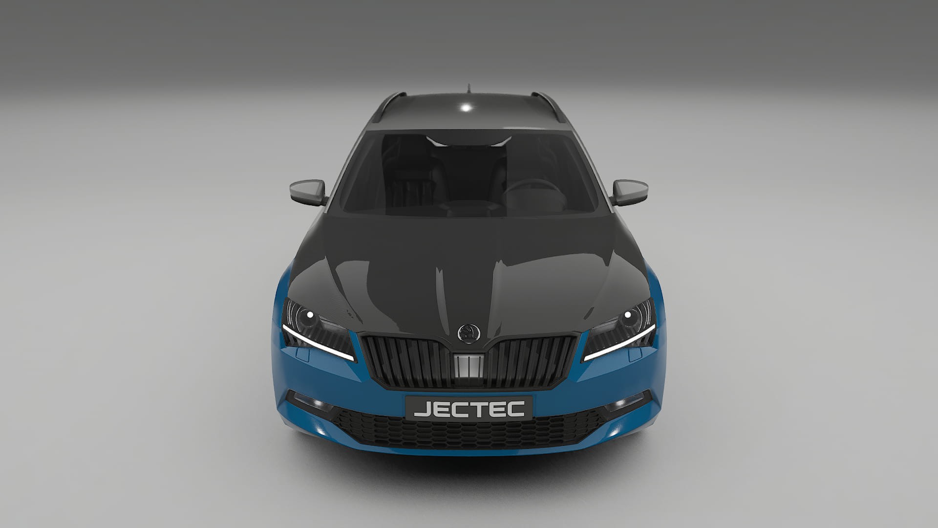 Škoda Superb B8 PPF | CrystalGuard Front Kit with Carbon Bonnet