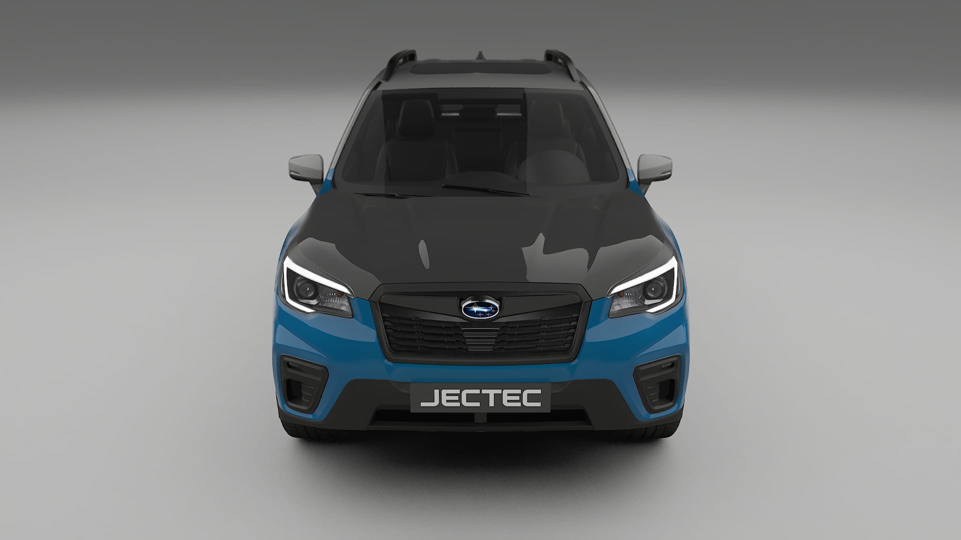 Subaru Forester V SK prefacelift PPF | CrystalGuard Front Kit with Carbon Bonnet