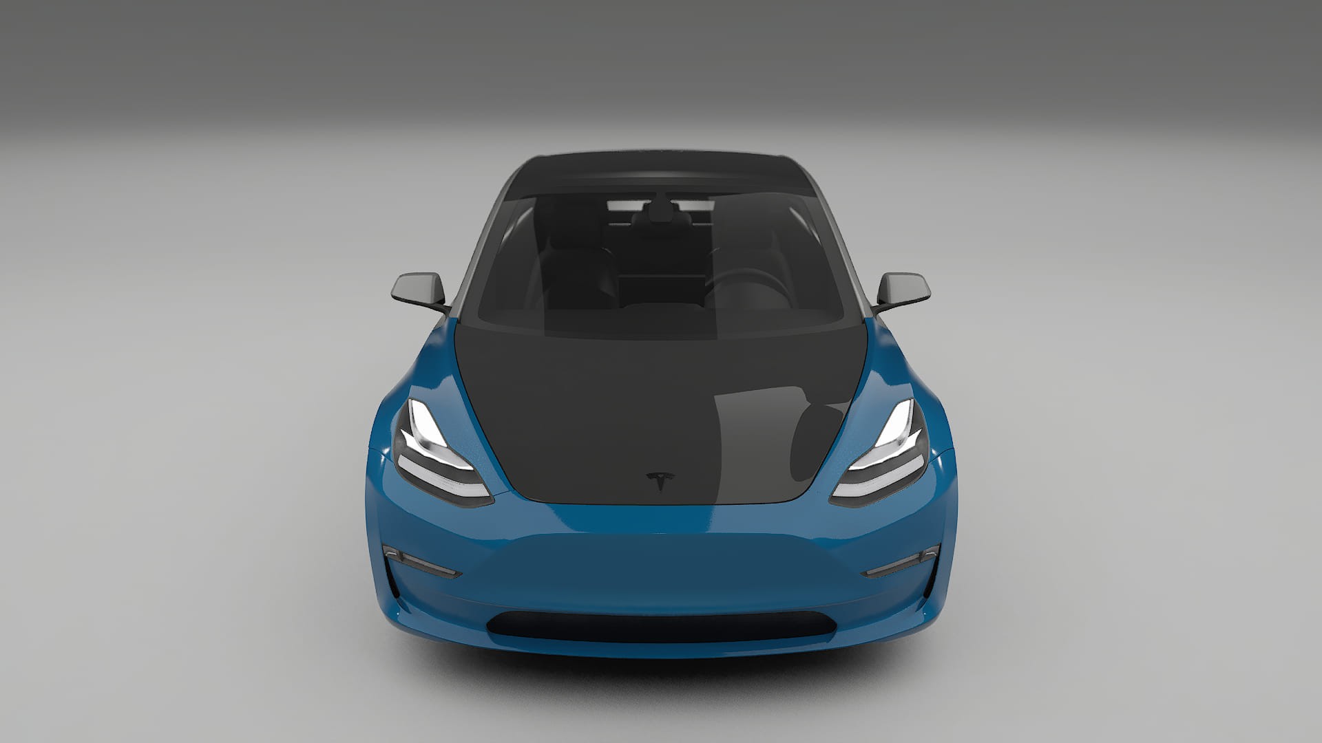 Tesla Model3 PPF | CrystalGuard Front Kit with Carbon Bonnet
